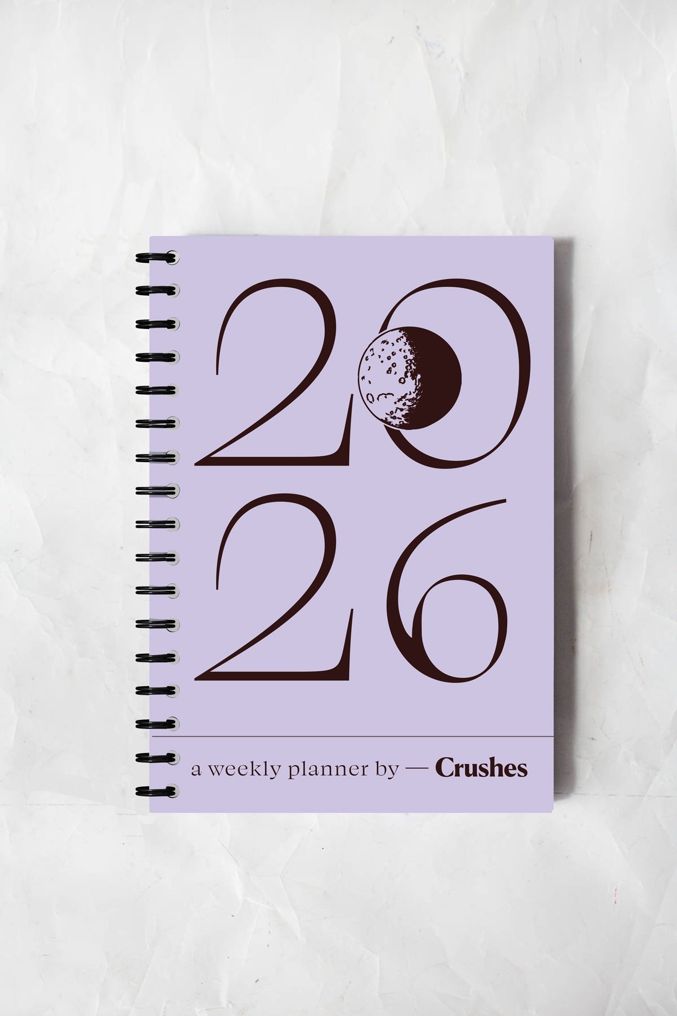 PRE-ORDER: 2026 Weekly Diary Lilac