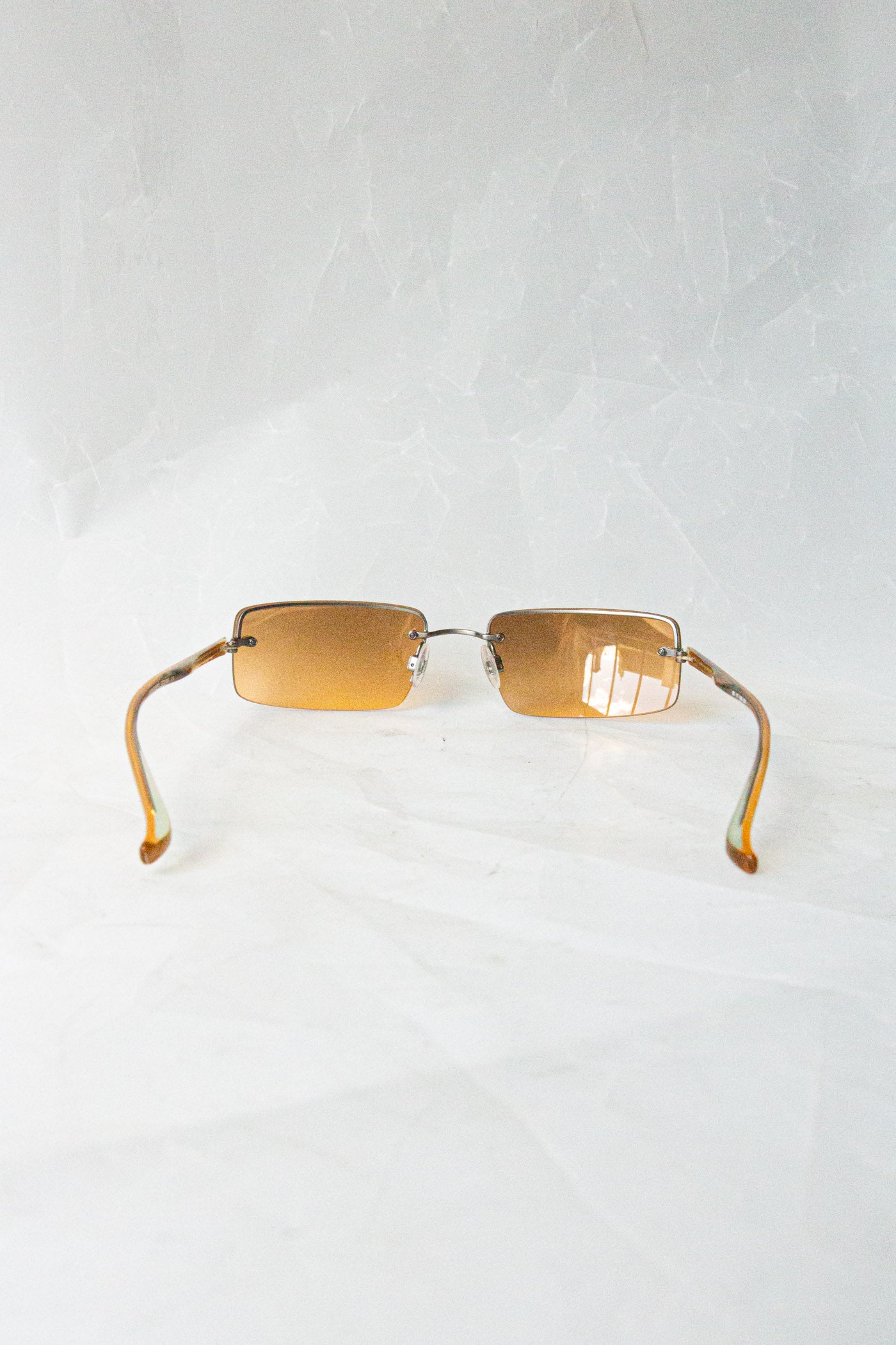 Y2K Vintage Deadstock Sunglasses - Apricot
