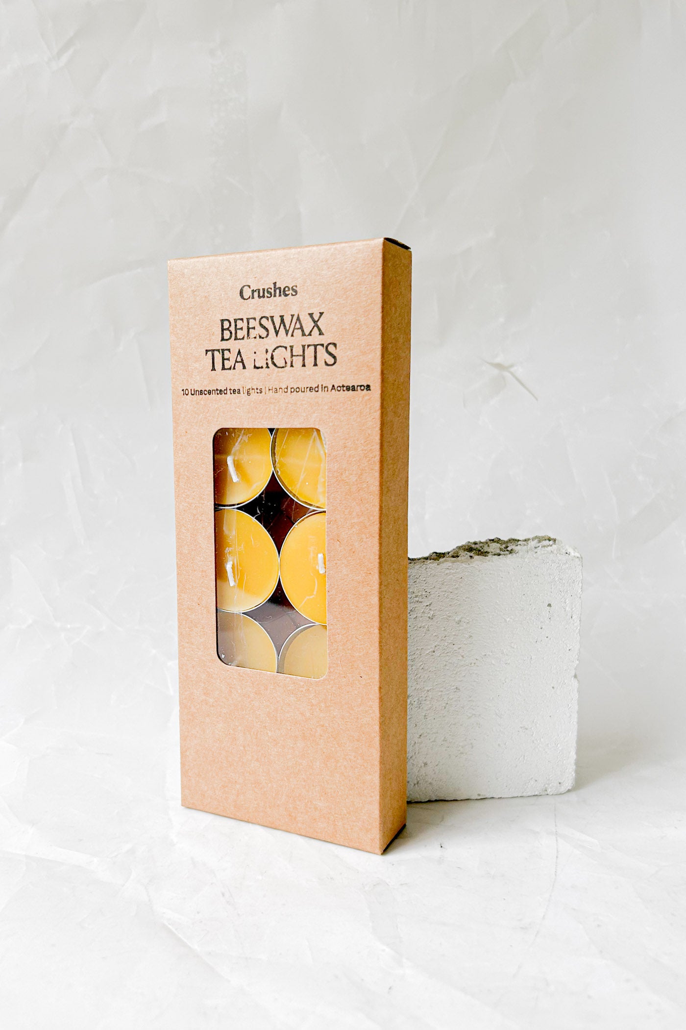 Beeswax Tealights - Box of 10