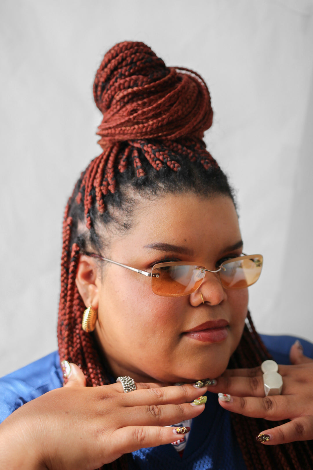 Celine Dion Vintage Deadstock Sunglasses - Camel