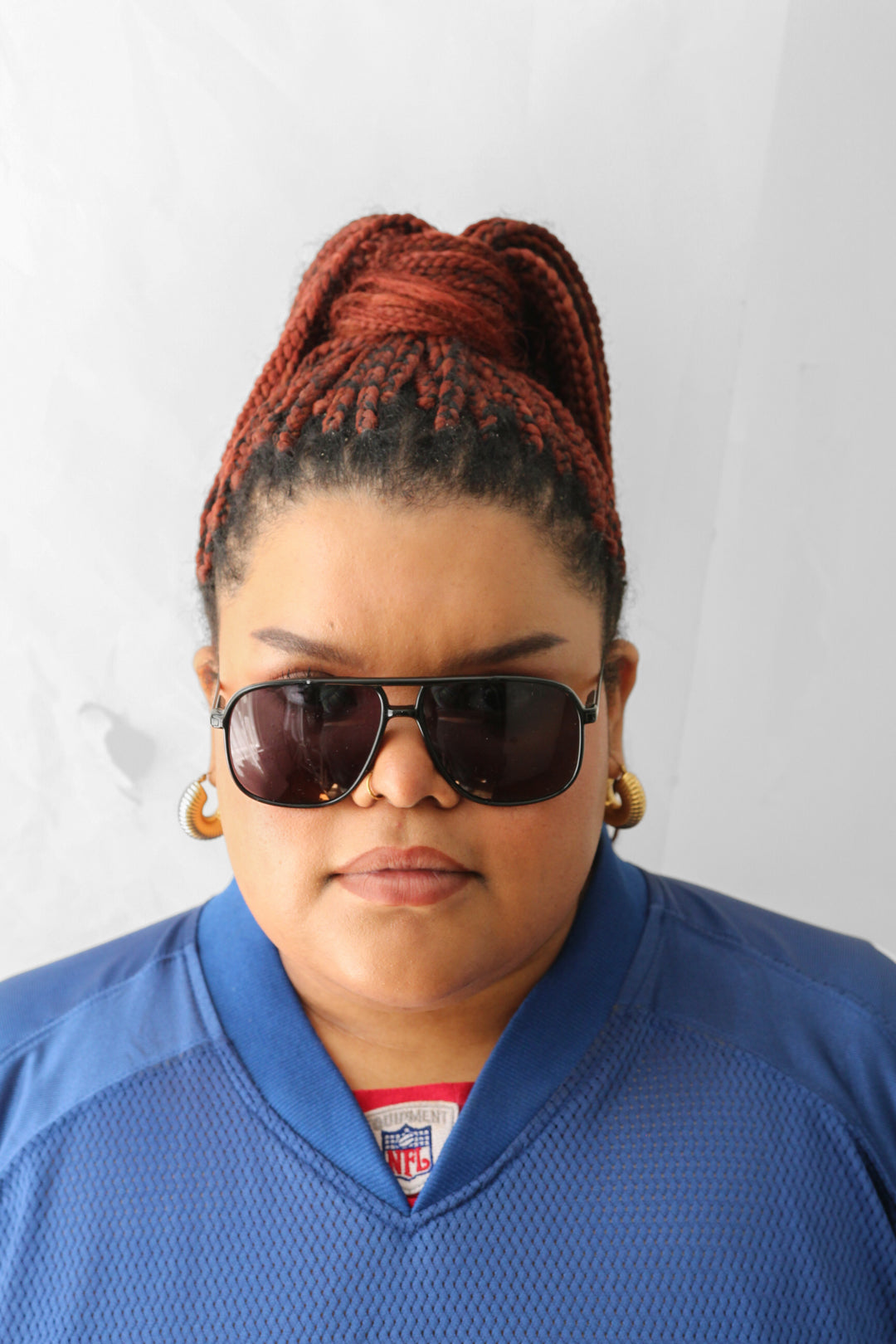 Vintage Deadstock Aviator Sunglasses - Black