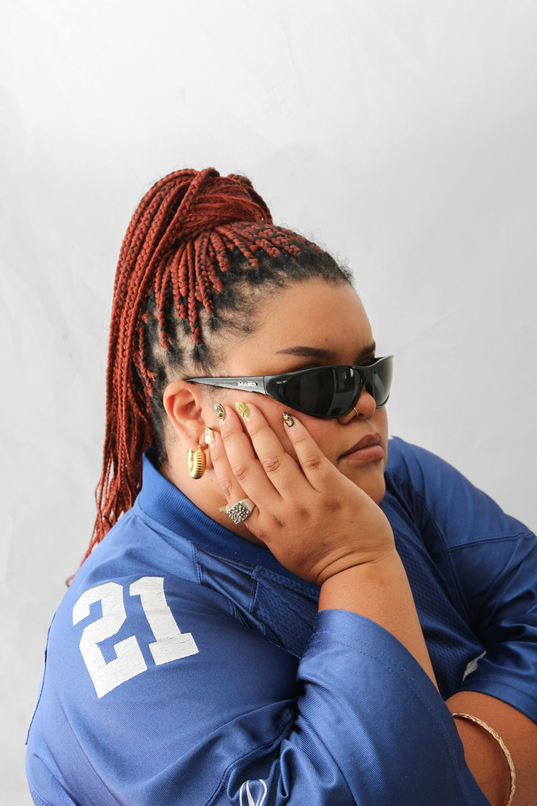 Vintage Deadstock Speedy Sunglasses - Glossy