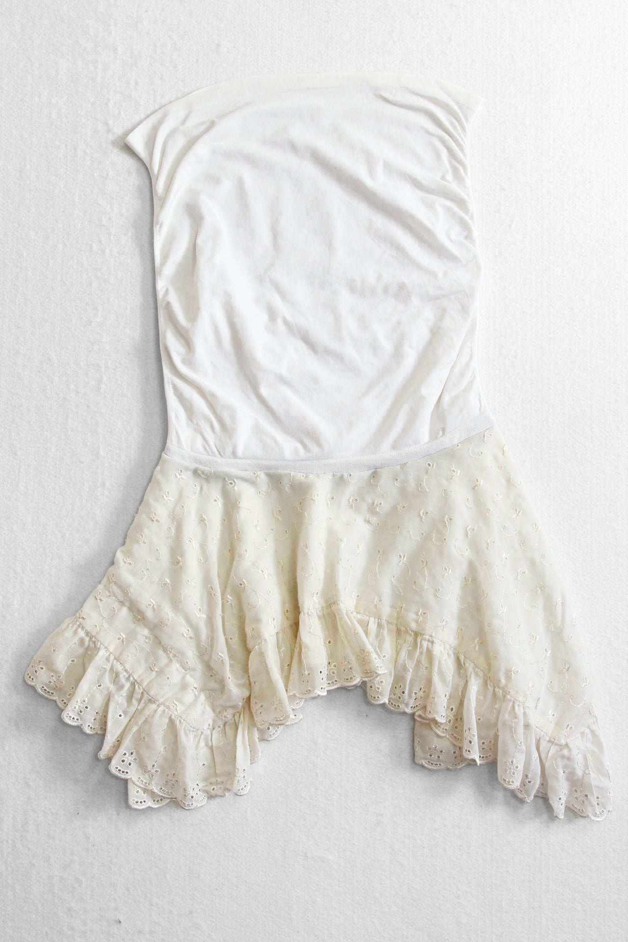 Upcycled Handkerchief Hem Skirt and Dress (Small)