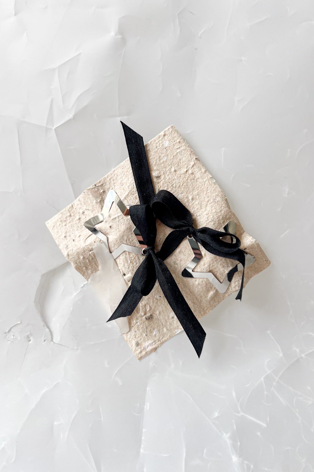 Star + Bow Hair Clip Set