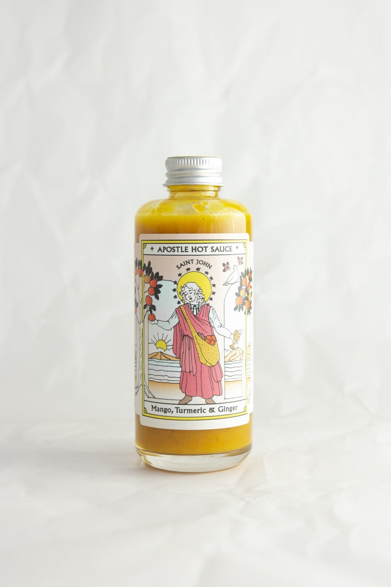 Mango, Turmeric And Ginger Hot Sauce