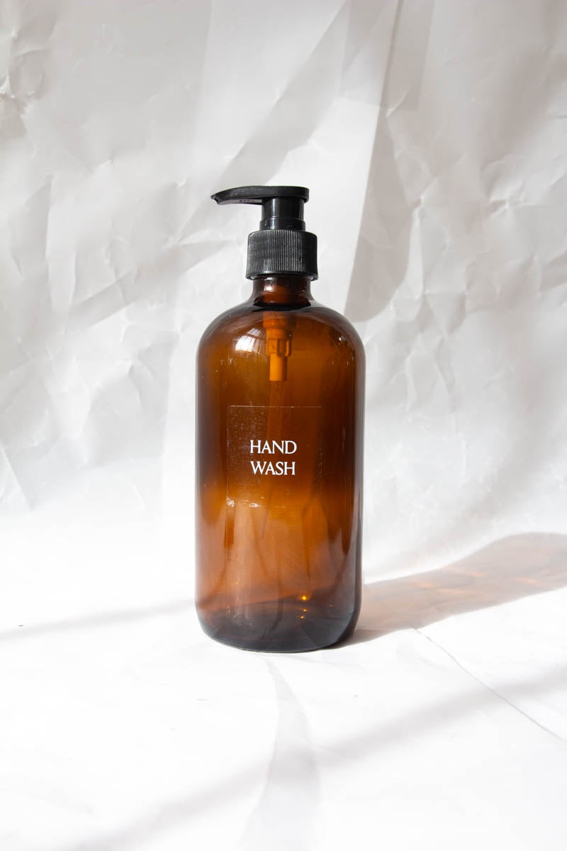 Hand Wash Glass Bottle