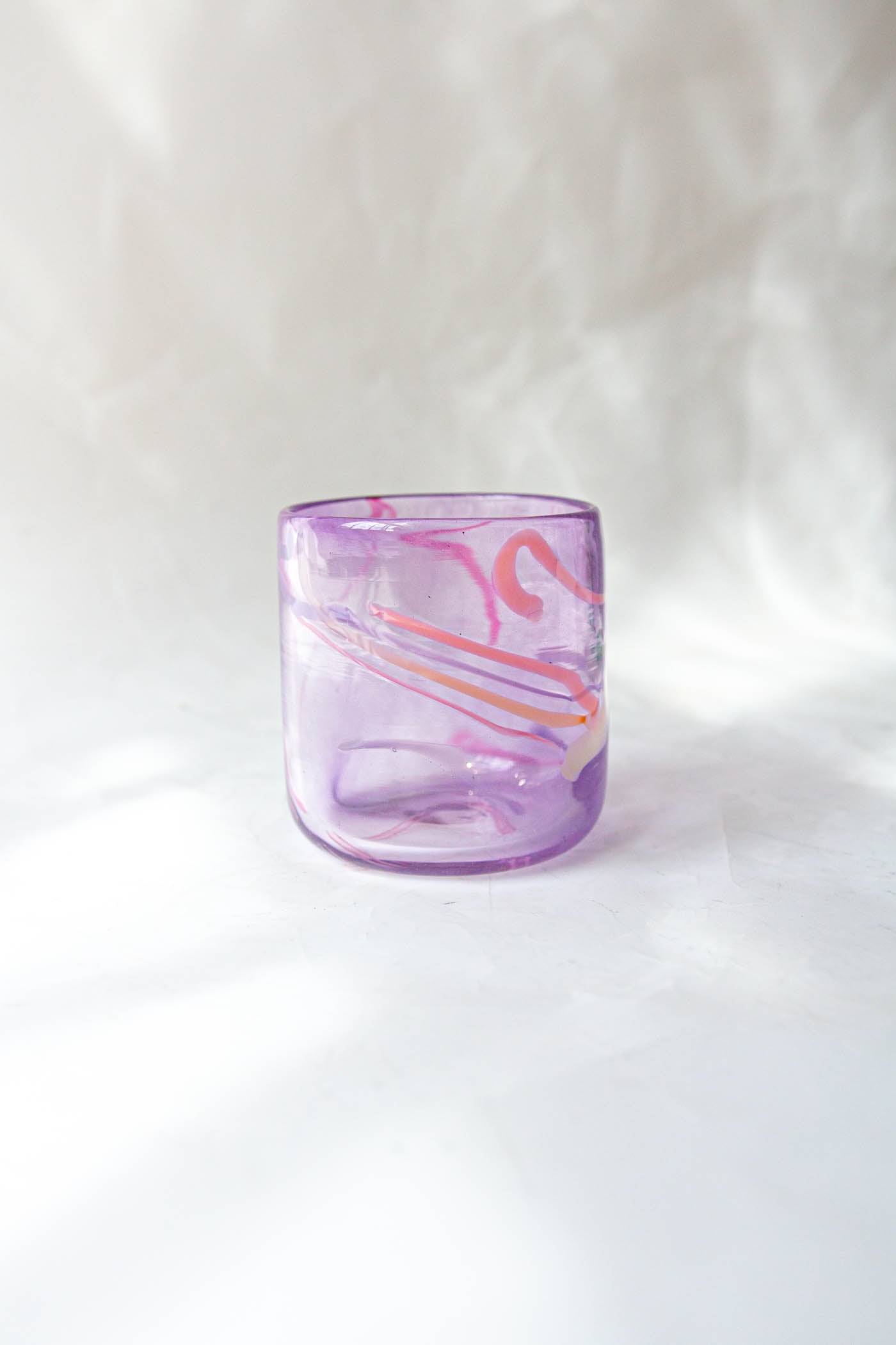 Mouth Blown Cup in Purple