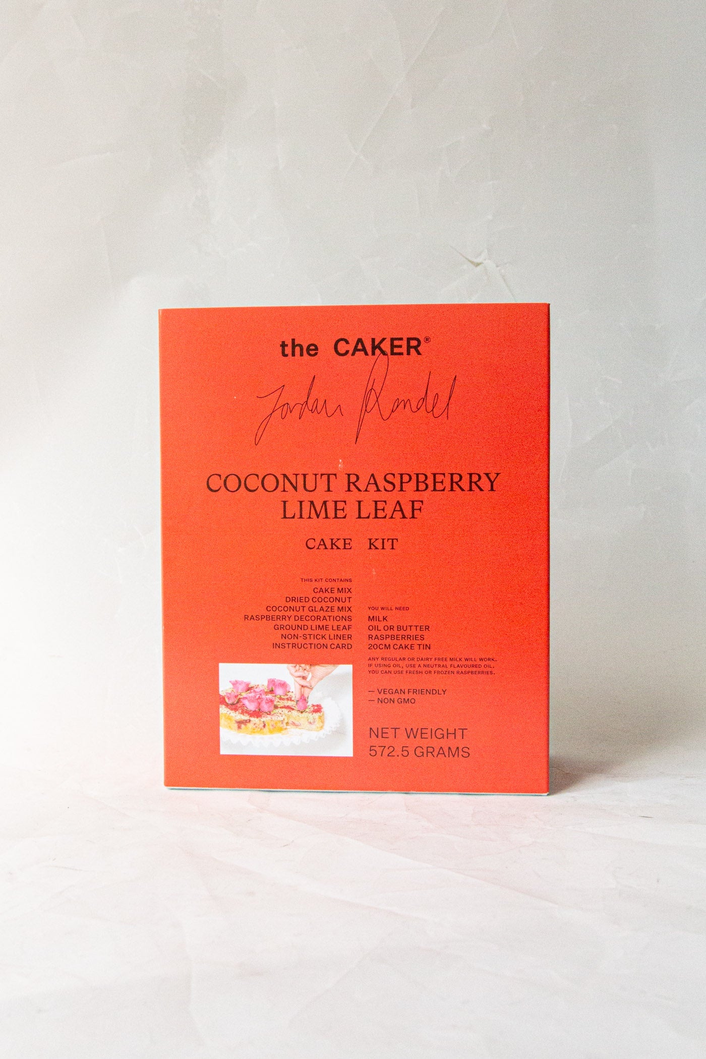 Coconut Raspberry Lime Leaf Cake Kit