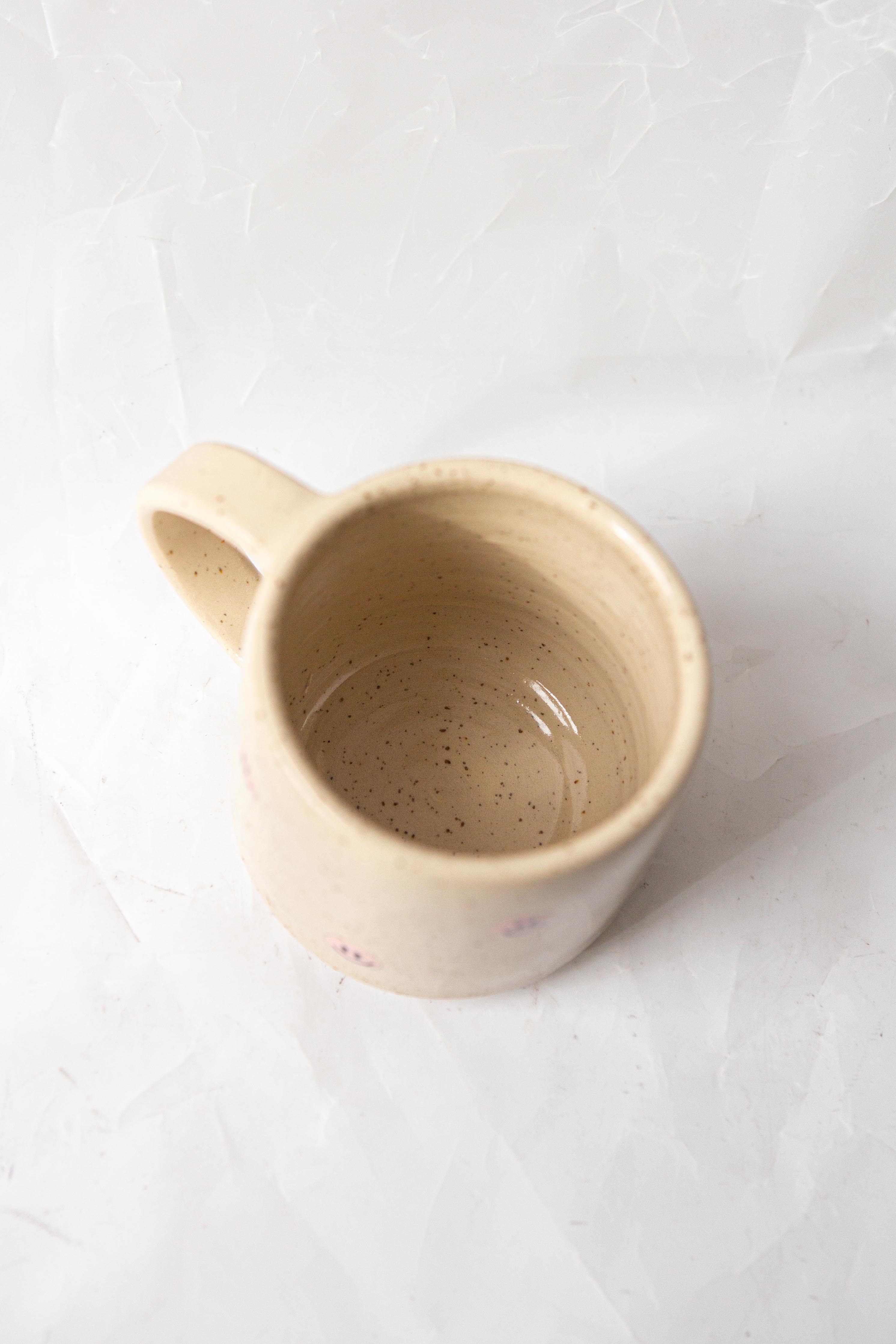 Pink Multi Smiley Mug