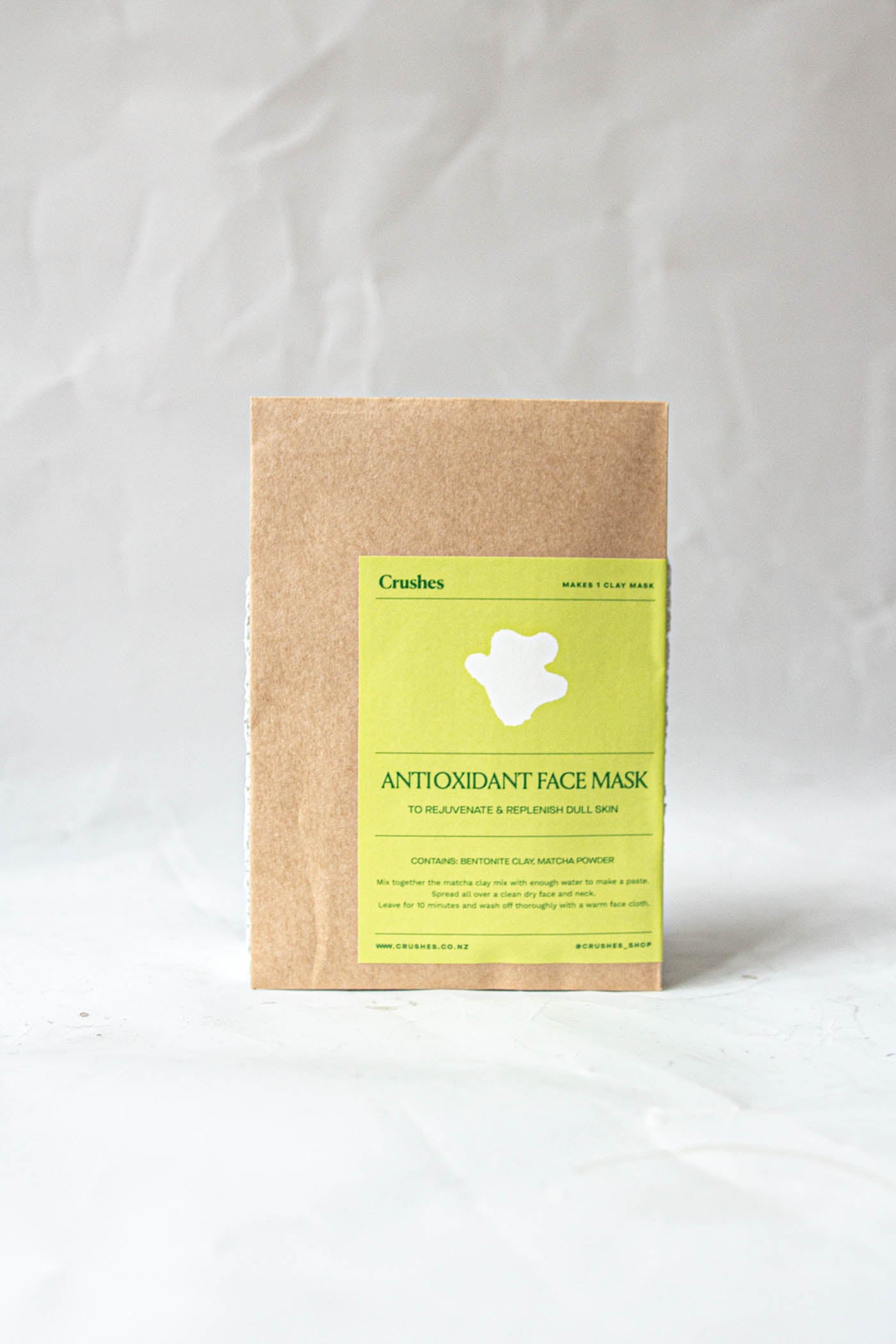 Matcha Face Mask - Single Use