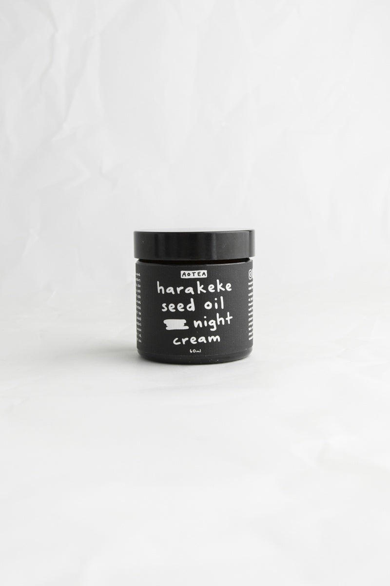 Night Moisturiser Cream - Harakeke Seed Oil