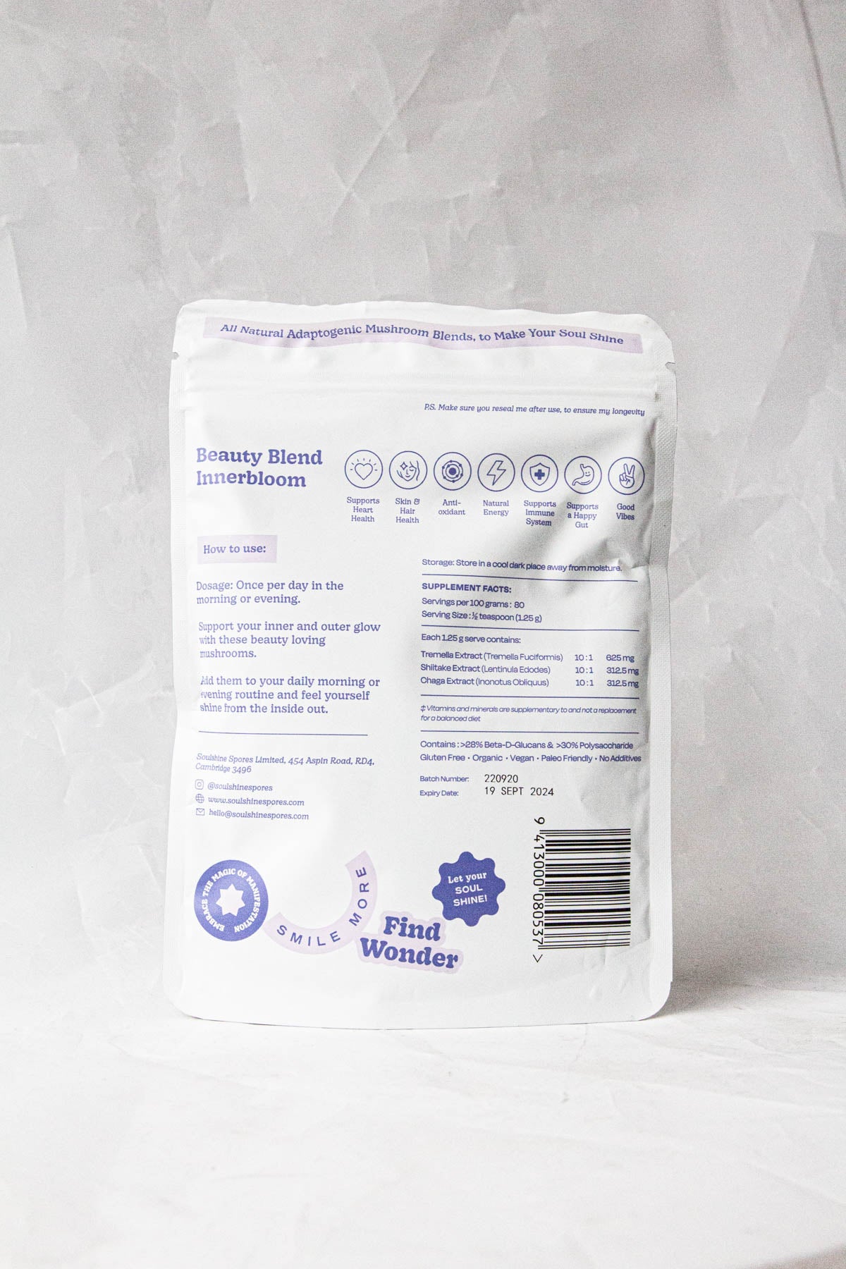 Mushroom Extract Powder - Beauty Blend