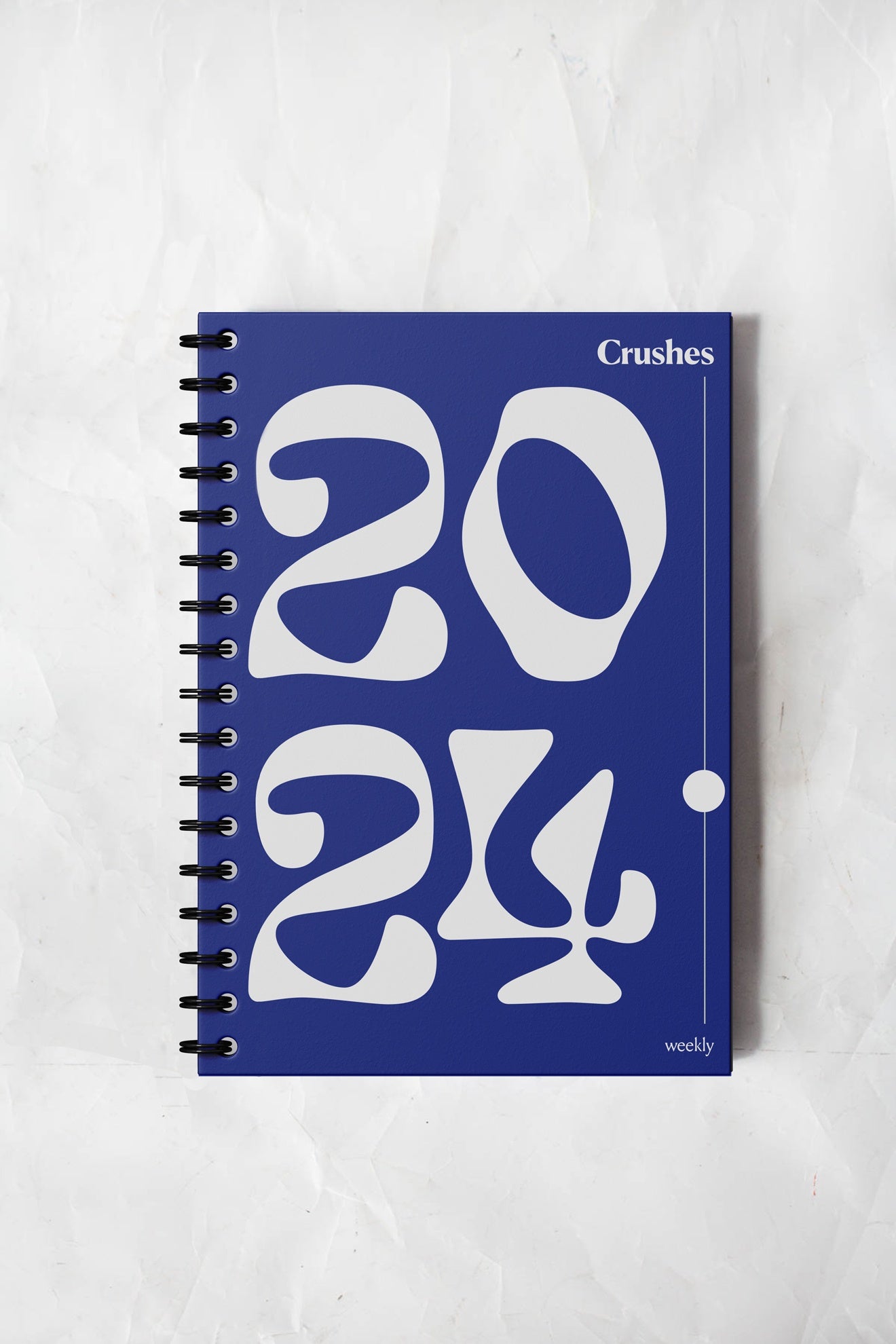 2024 Weekly Diary - Yves Klein Blue