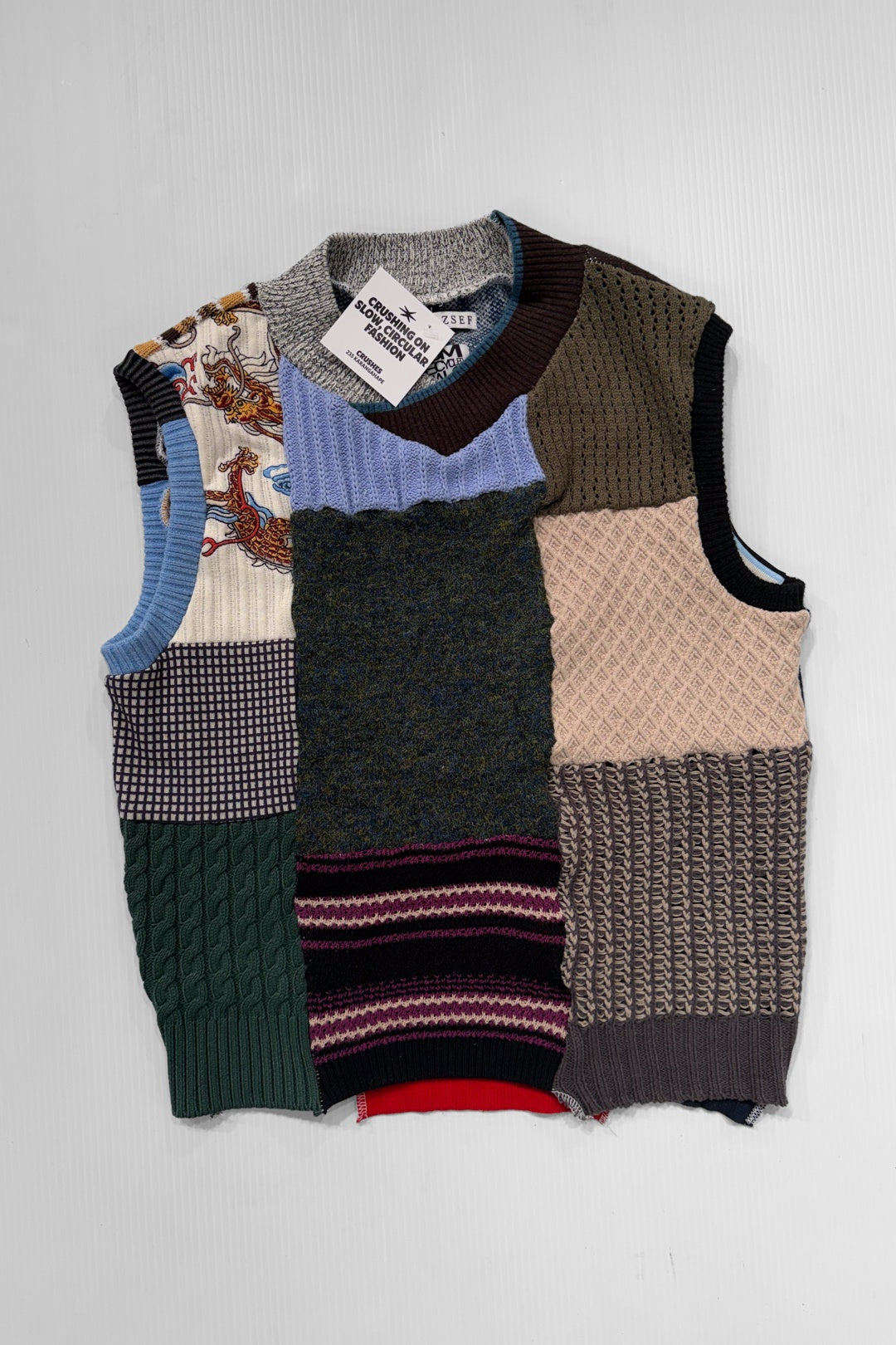 Josh Jozsef Patchwork Vest 009