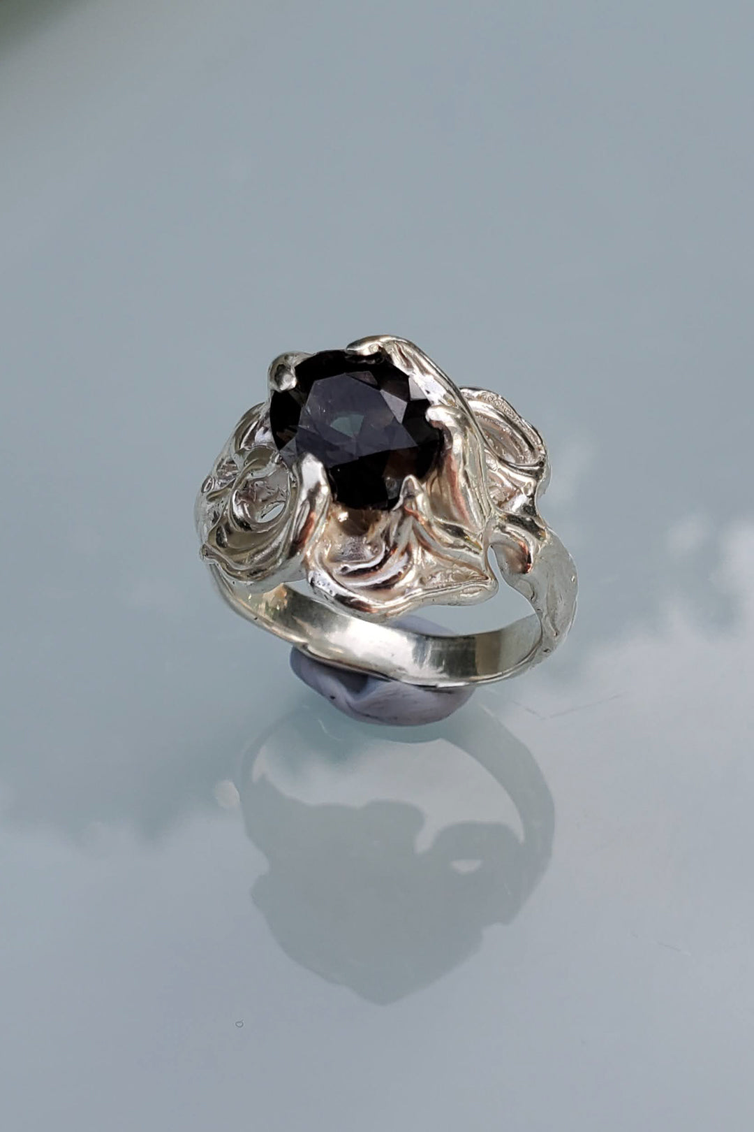 Mothmade 'Tree Stump' Tourmaline Ring
