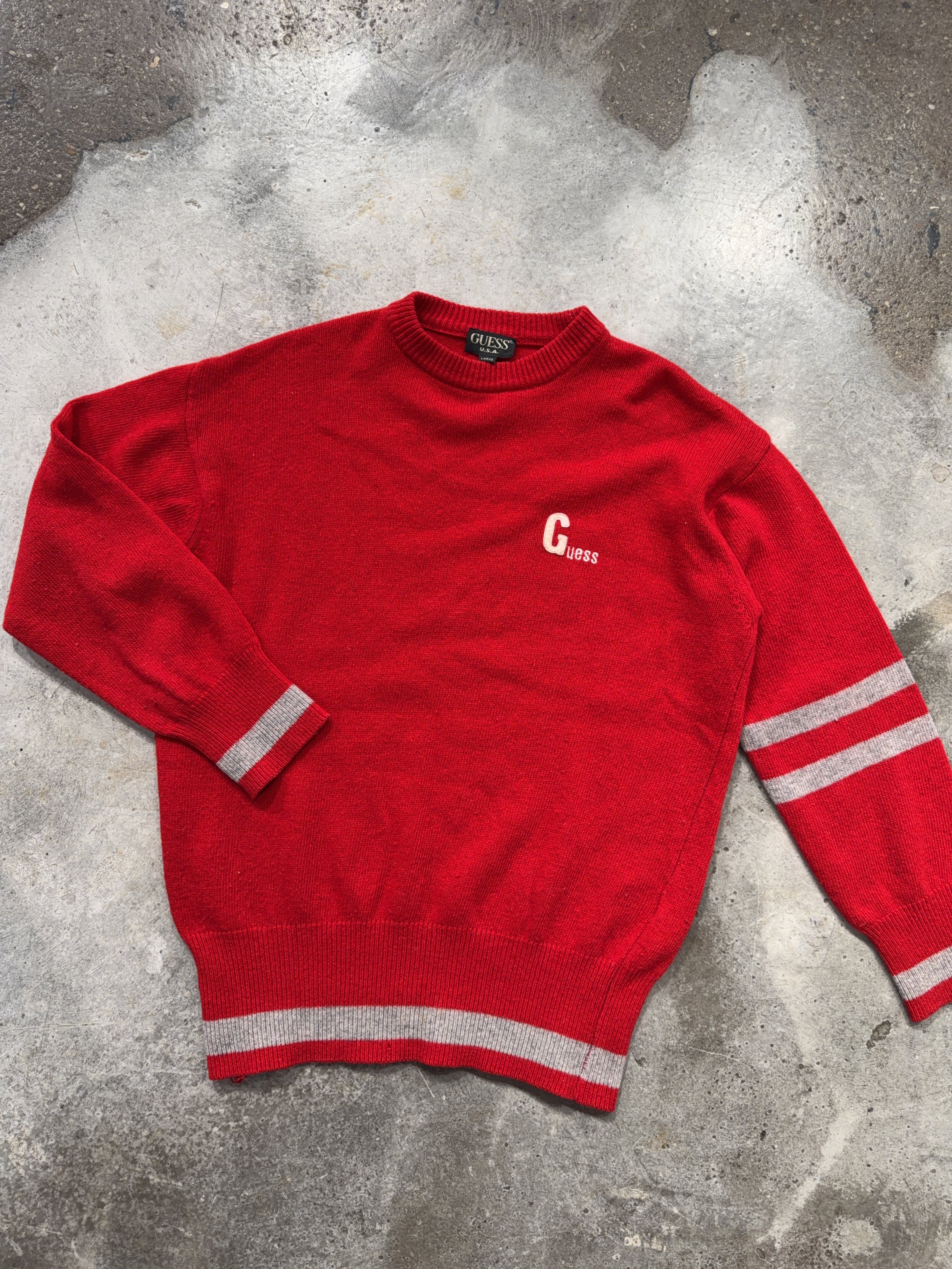 90s Guess Knit Long Sleeve (L)