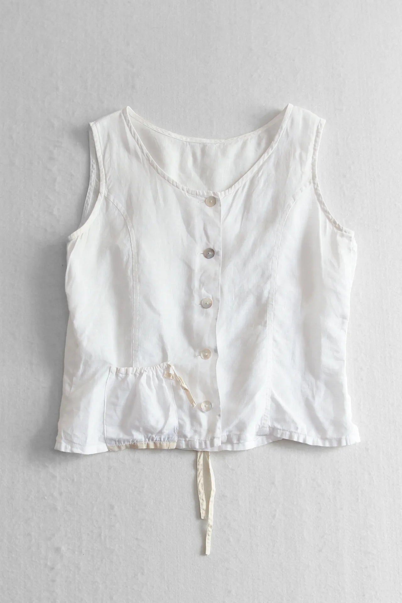 90s Linen Top (S/M)