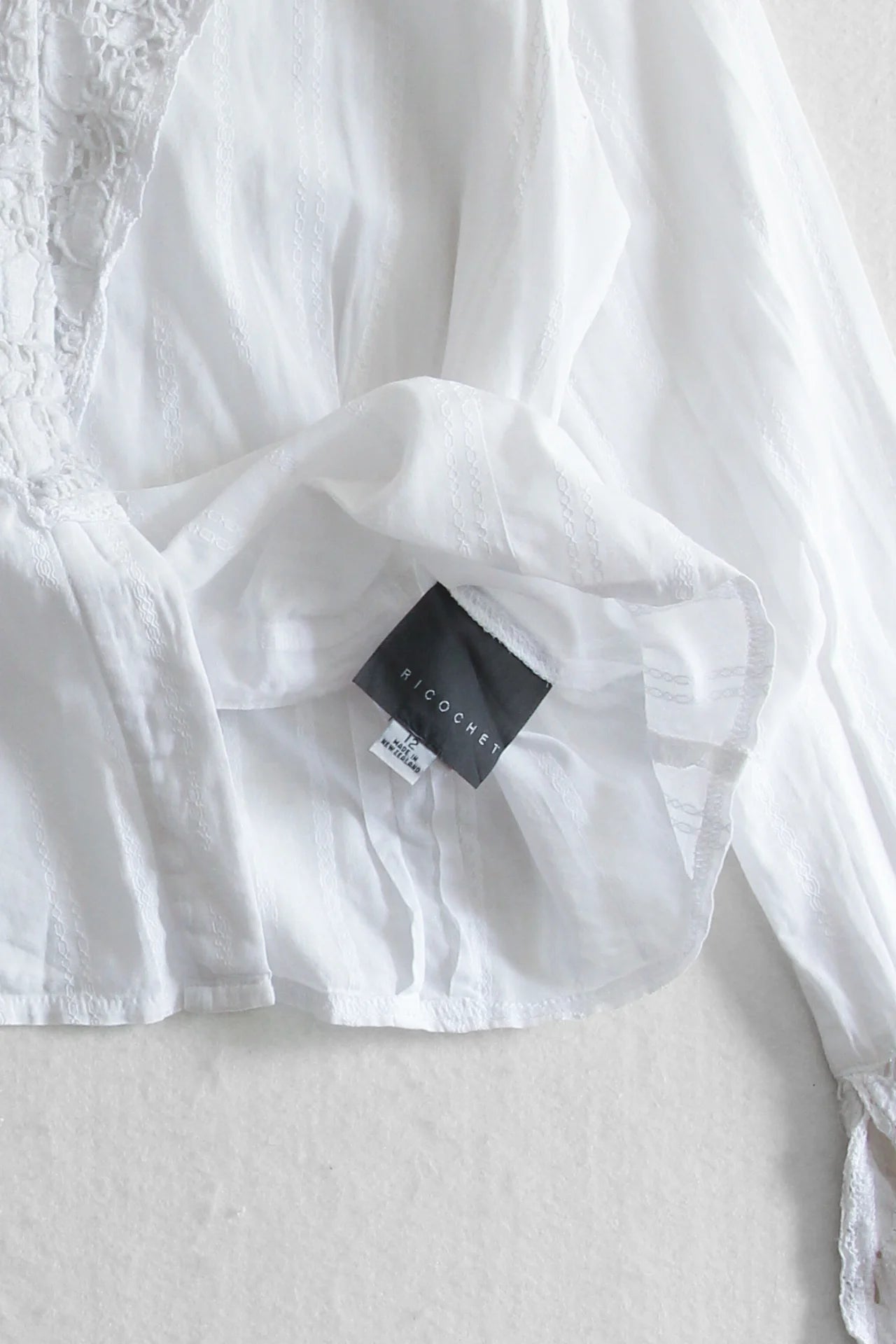 Pre-loved Ricochet Long Sleeve Blouse (Medium)