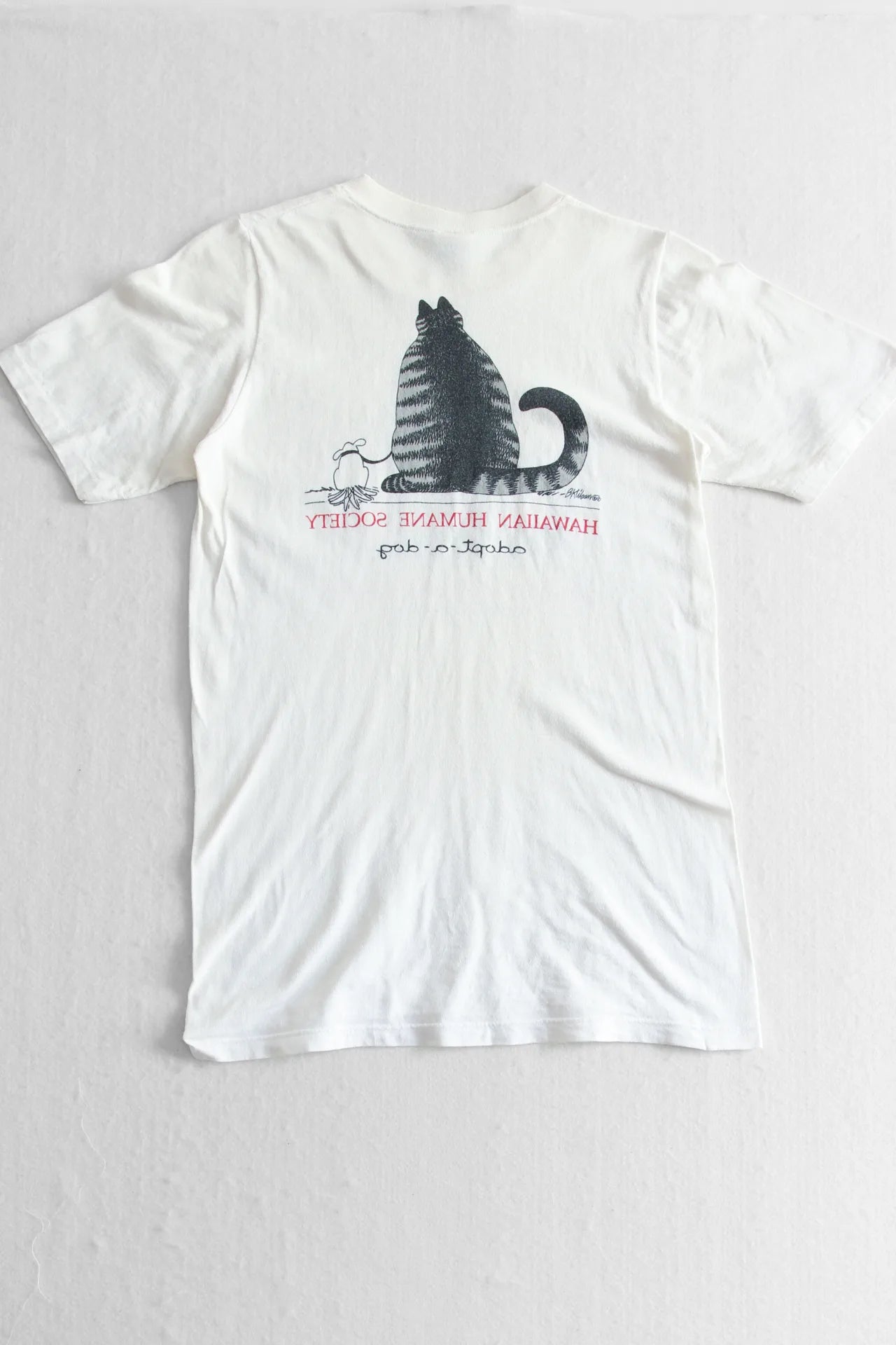 80s Hawaiian Humane Society T-shirt (Mens S)