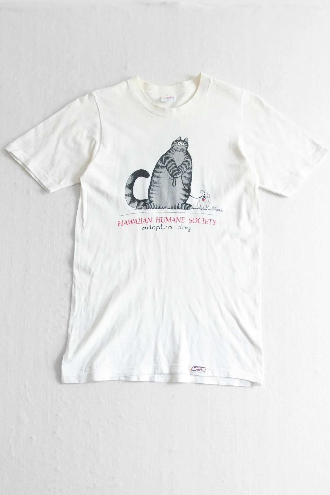 80s Hawaiian Humane Society T-shirt (Mens S)