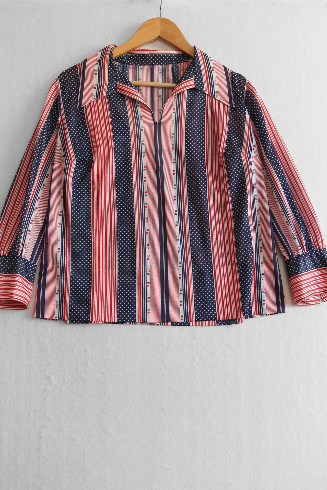 70s Folklore Blouse (XXL)