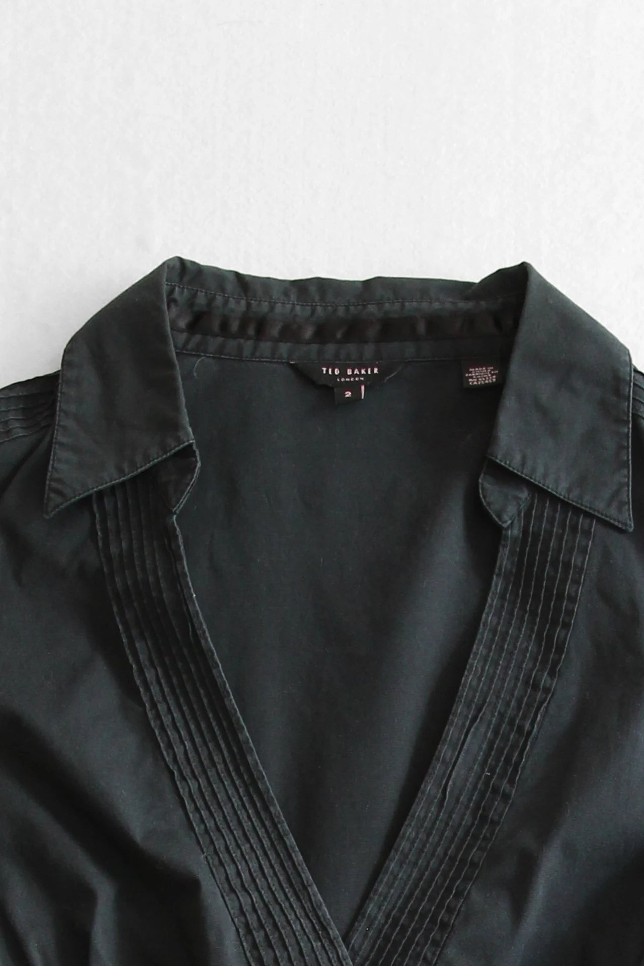 00s Ted Baker Short Sleeve Blouse (XS-S)