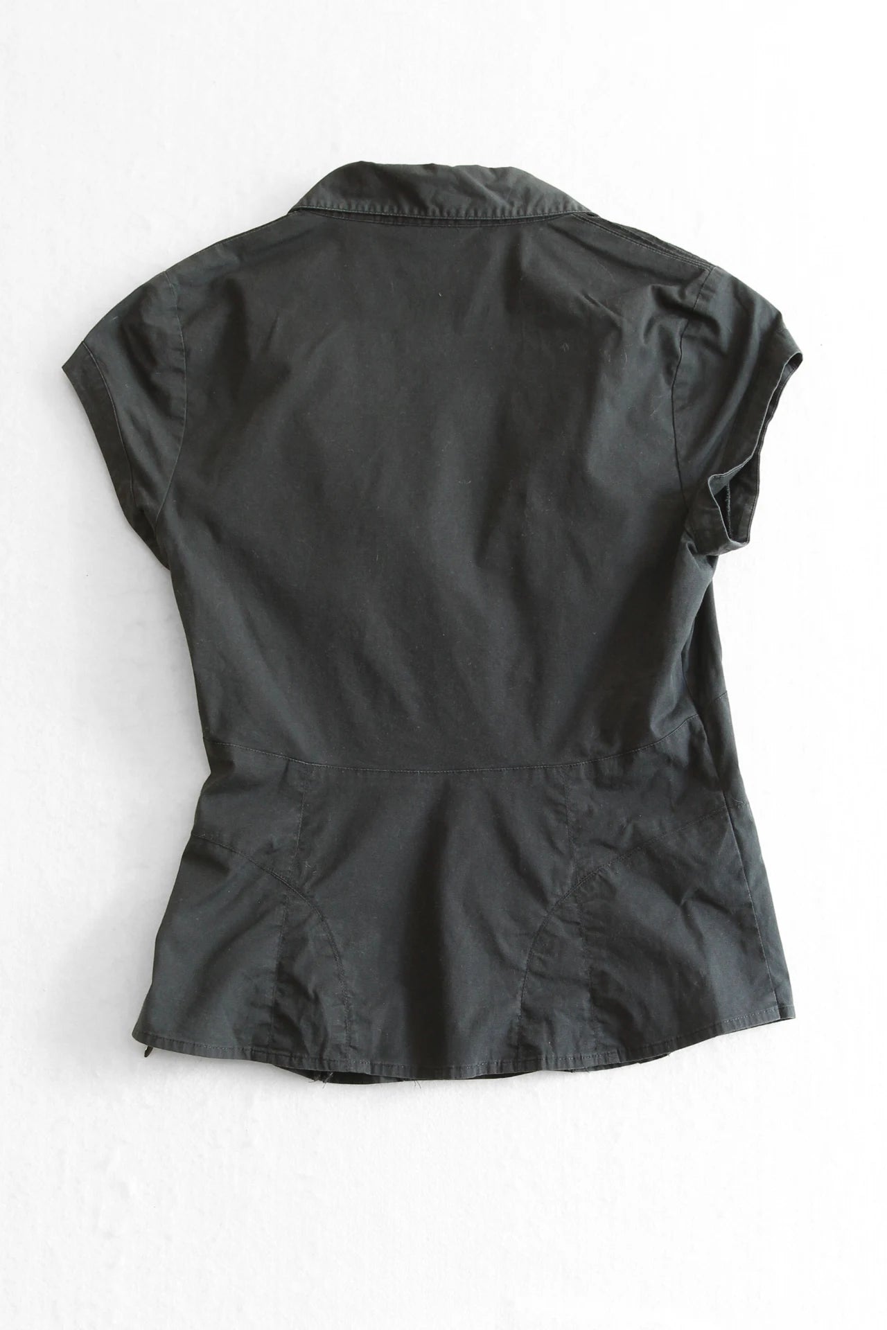 00s Ted Baker Short Sleeve Blouse (XS-S)