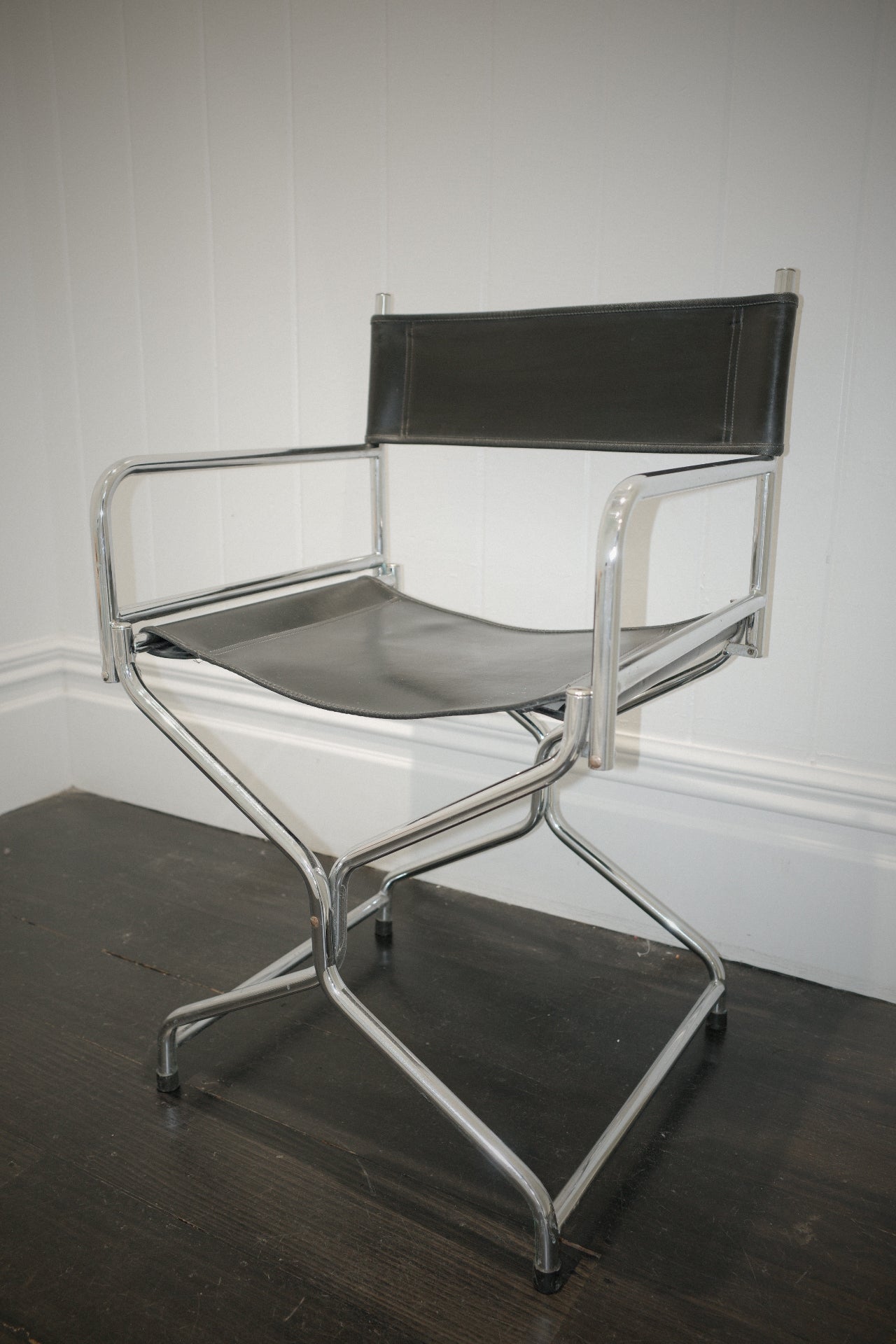 Chrome Tubular 6 Piece Dining Suite