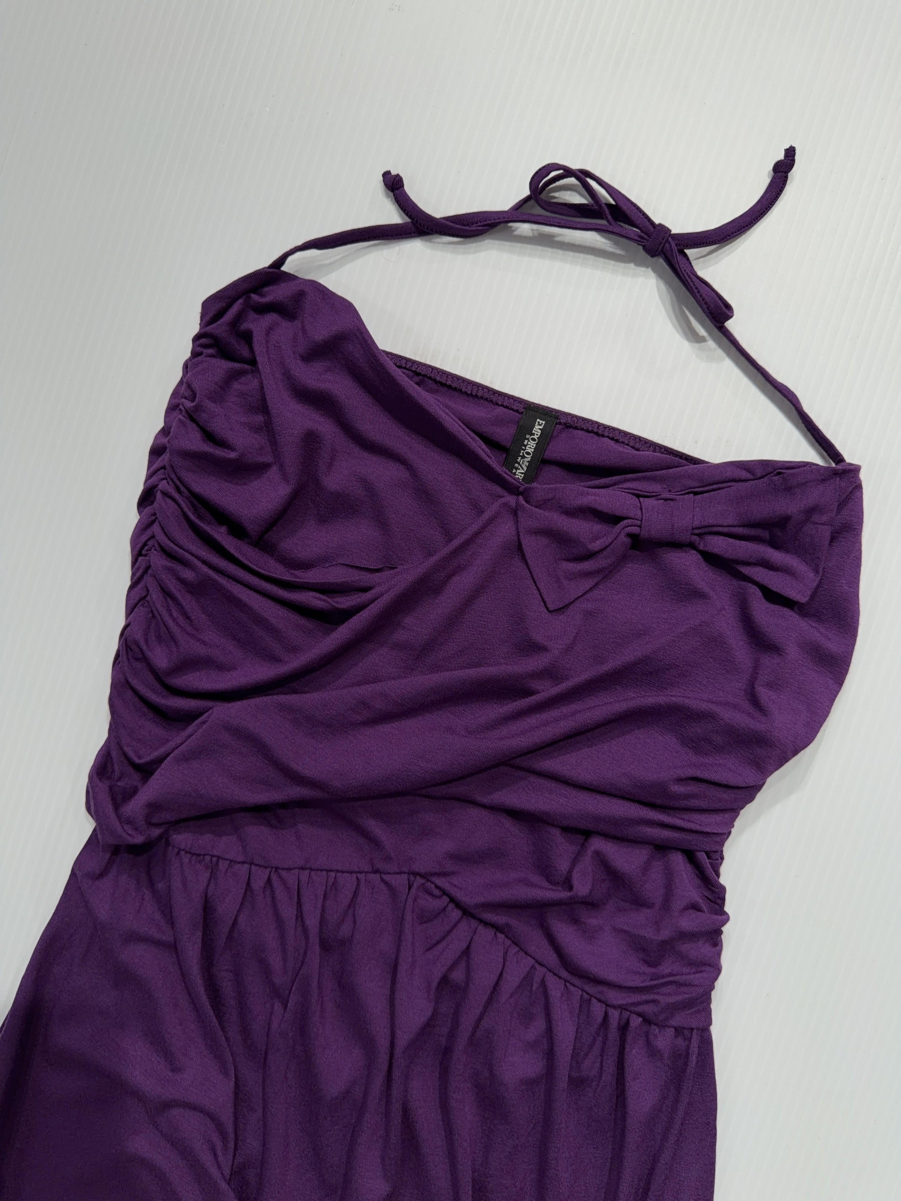 00s Emporio Armani Bow Dress (M)