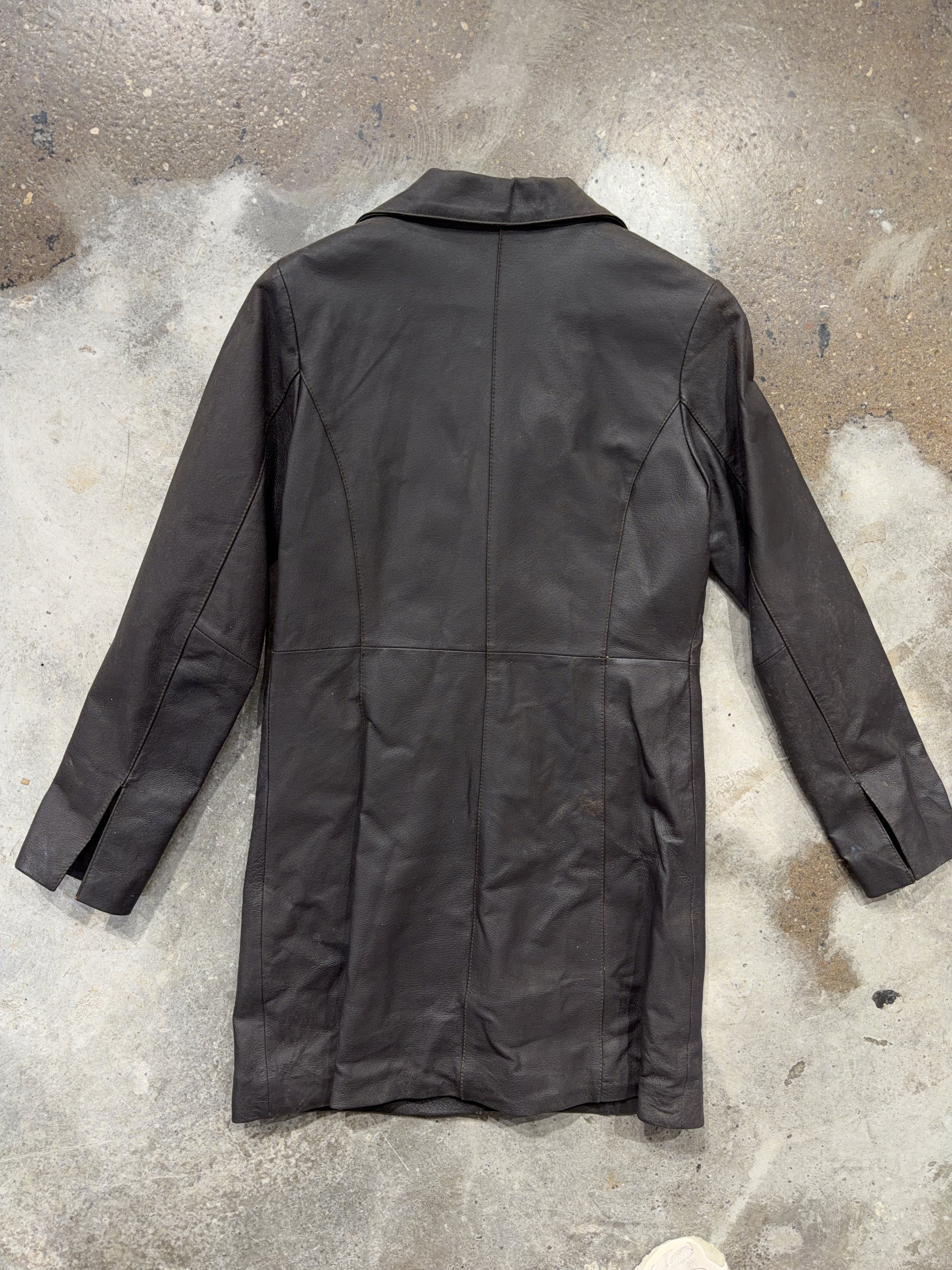 Sabatini Nappa Leather Trench (S)