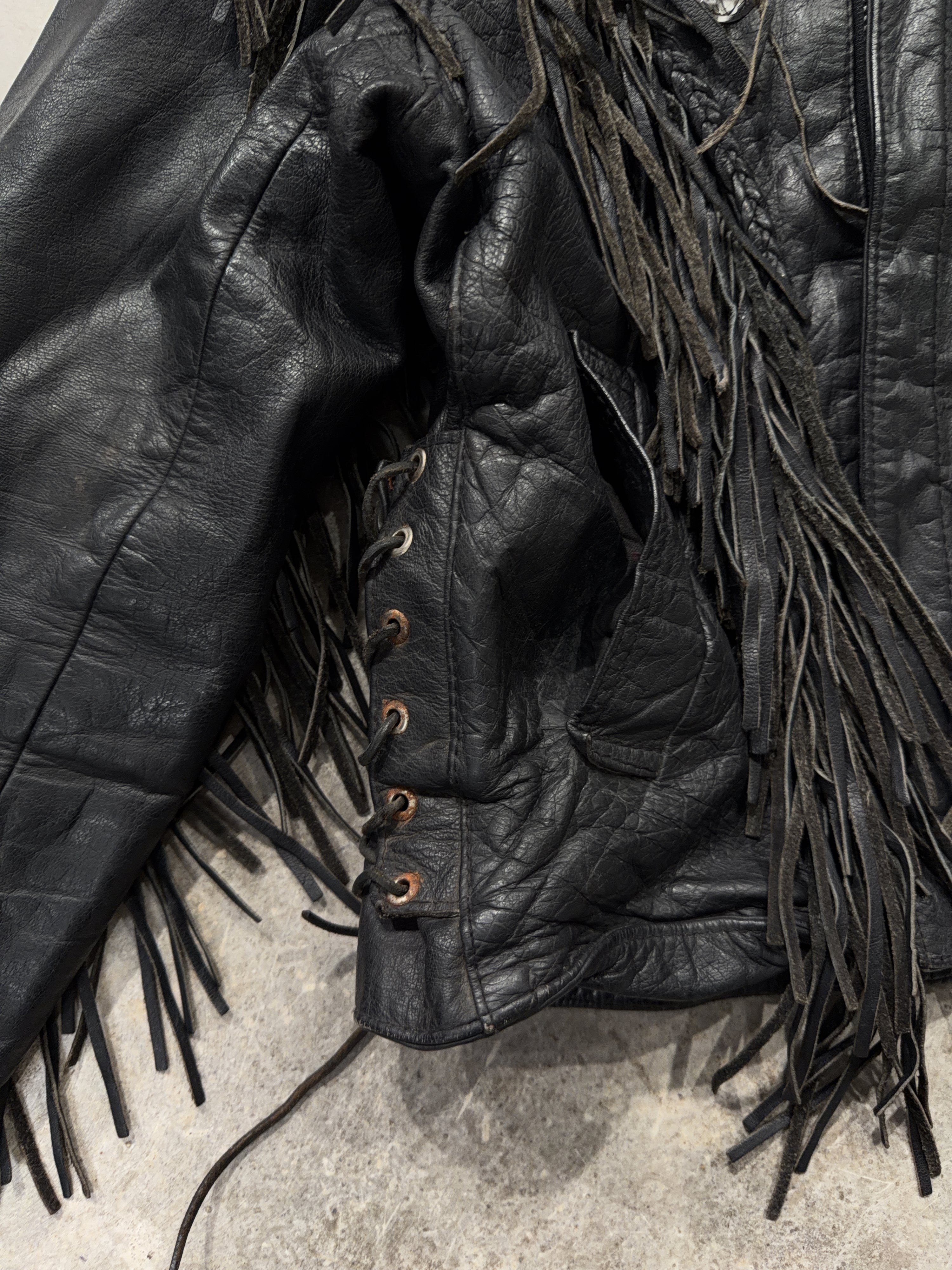 80s Suede Tassle Jacket (S)