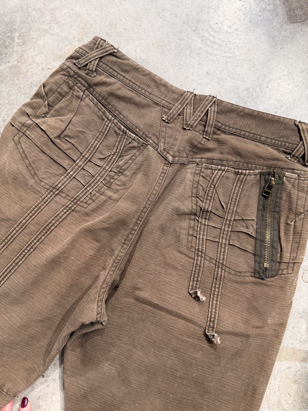 00s Cubic Utility Pants For The Outdoors (S-M)
