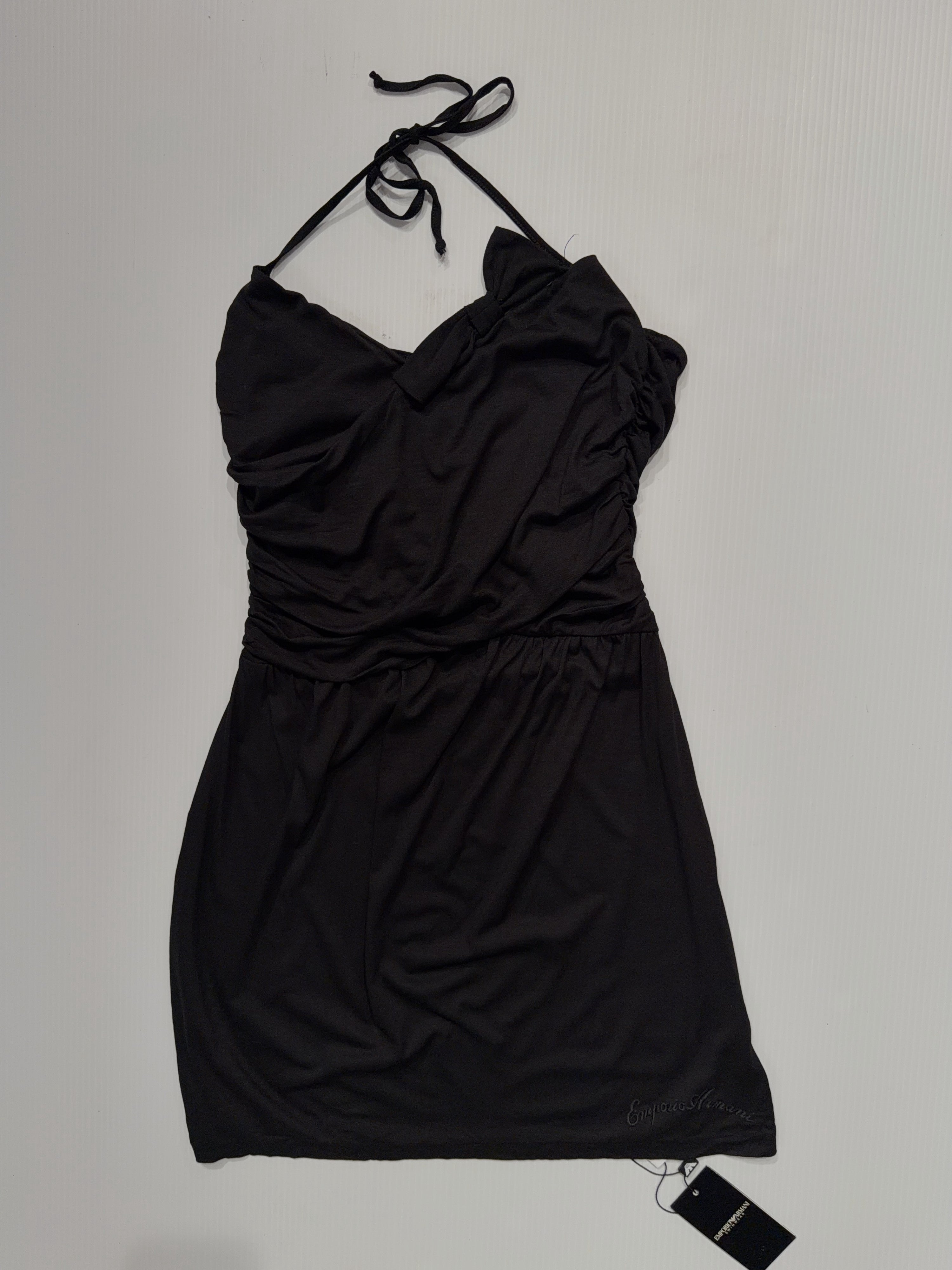 Emporio Armani Black Bow Dress (S)
