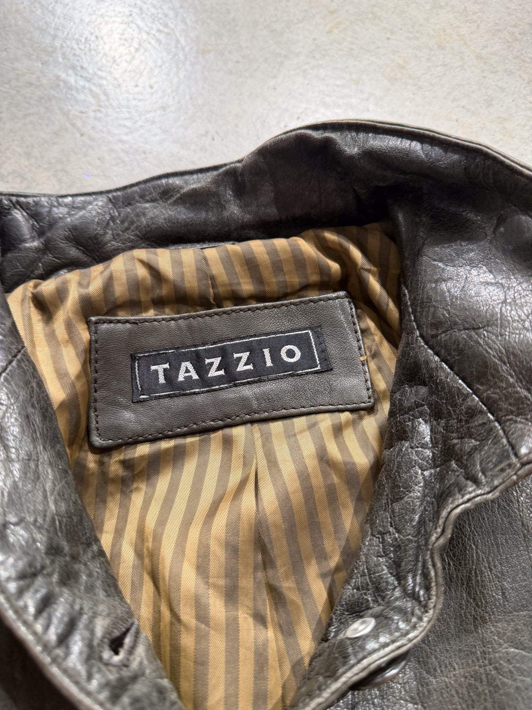 90s Soft Leather Tazzio Moto-Jacket For The Outdoors (S)