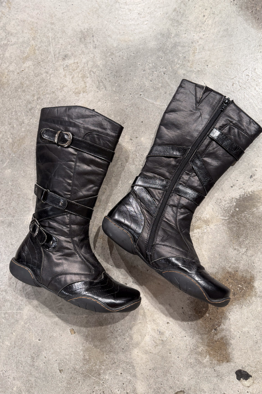 00s Sporty Flat Boots Accessories (EU37.5)