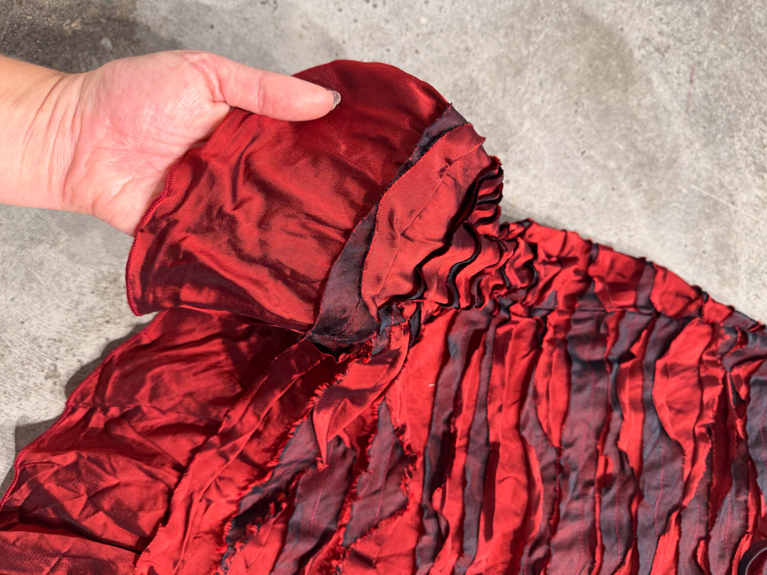 Silk Slashed Skirt ()