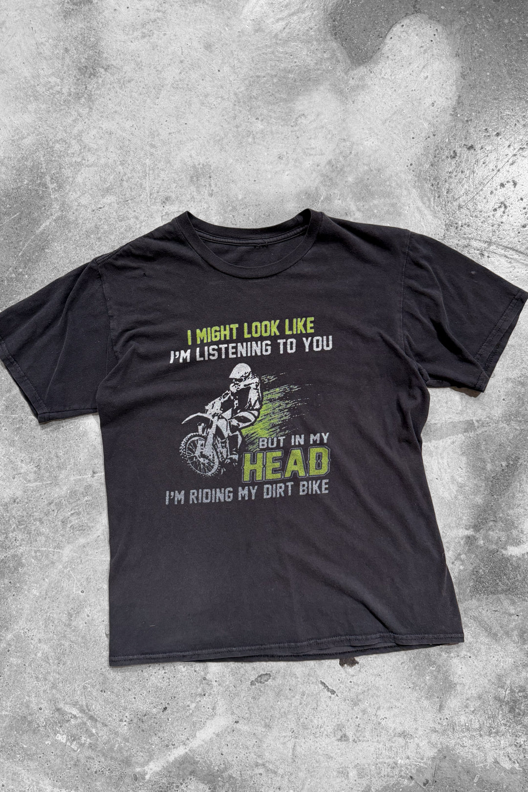 80s Single-stitch Baby Tee T-shirt (S-M)