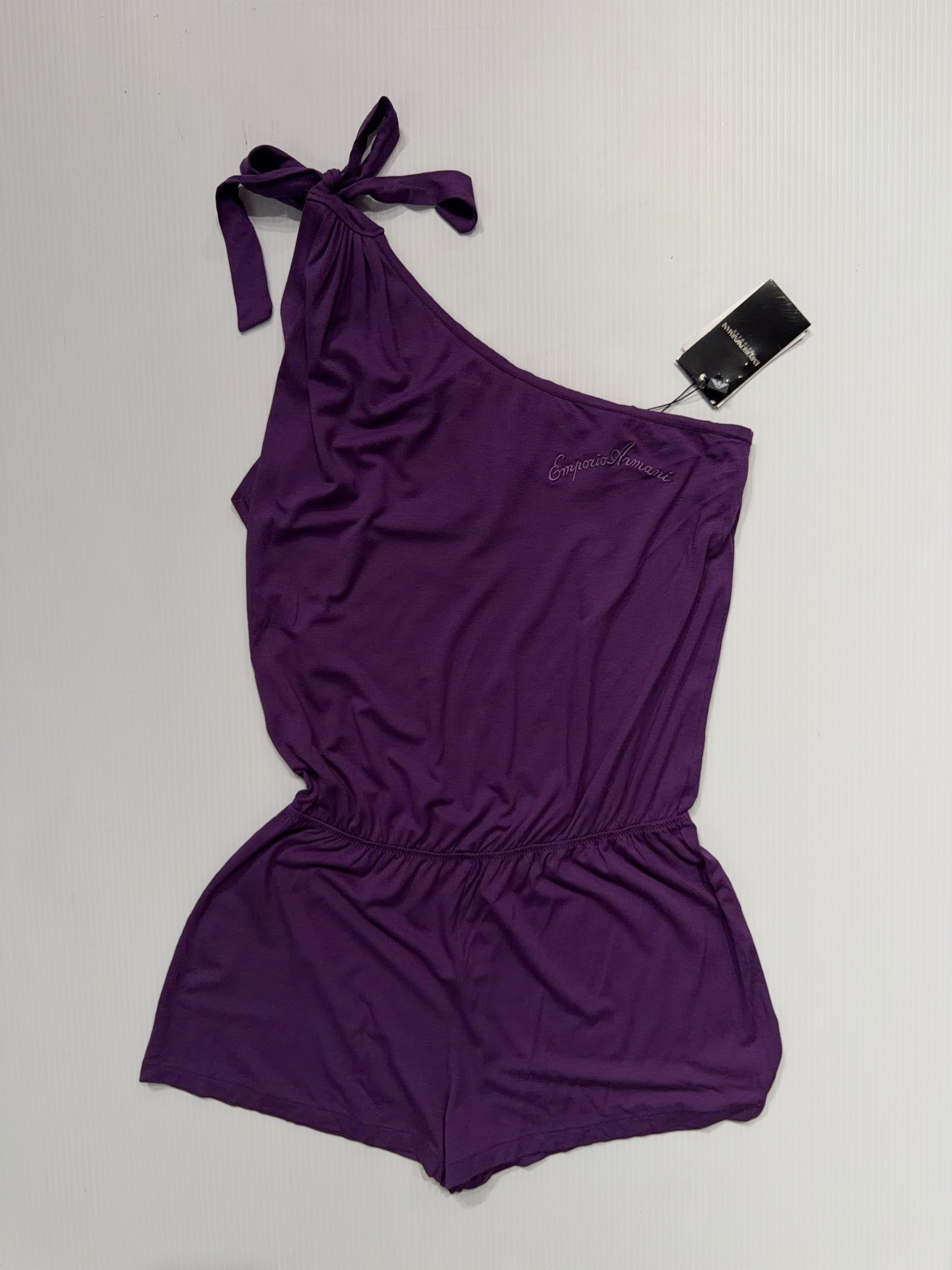 00s Emporio Armani Purple Halter (XS)