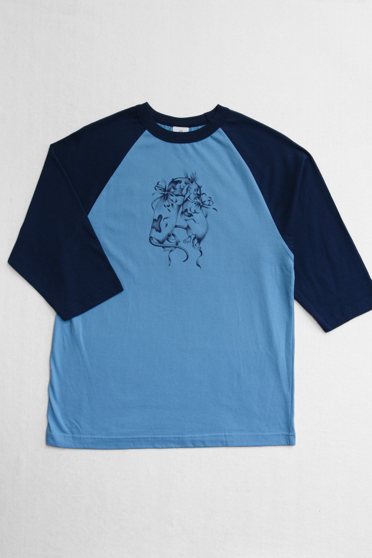 Alma Proenca x Crushes Tattoo Tees - RATS 3/4 Tee (Fits sizes S-2XL)