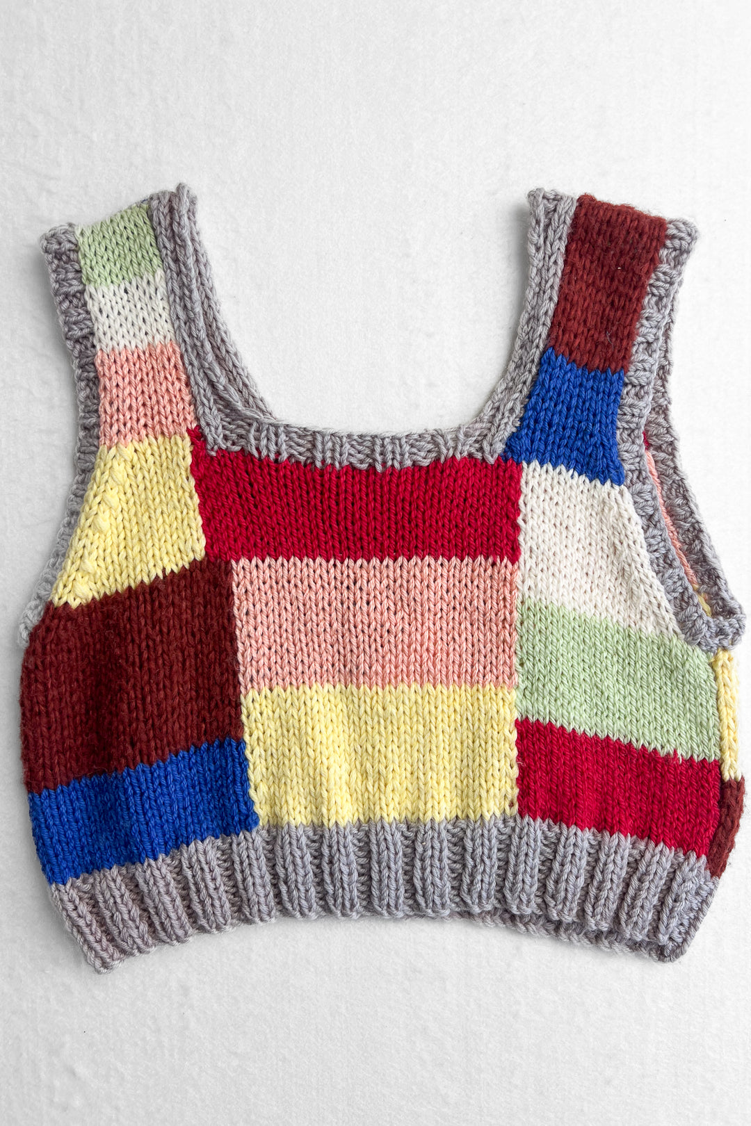 Patchwork Vest 001