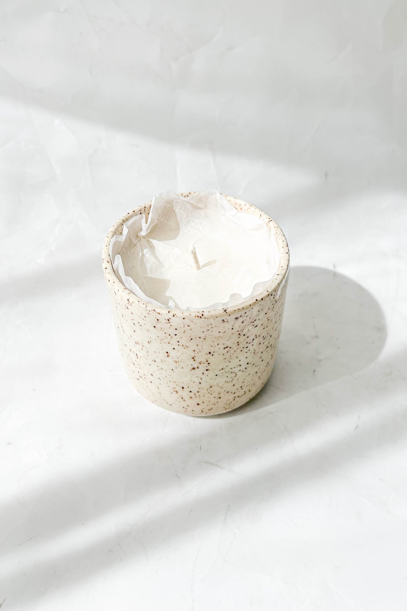 Ceramic Tumbler Candle