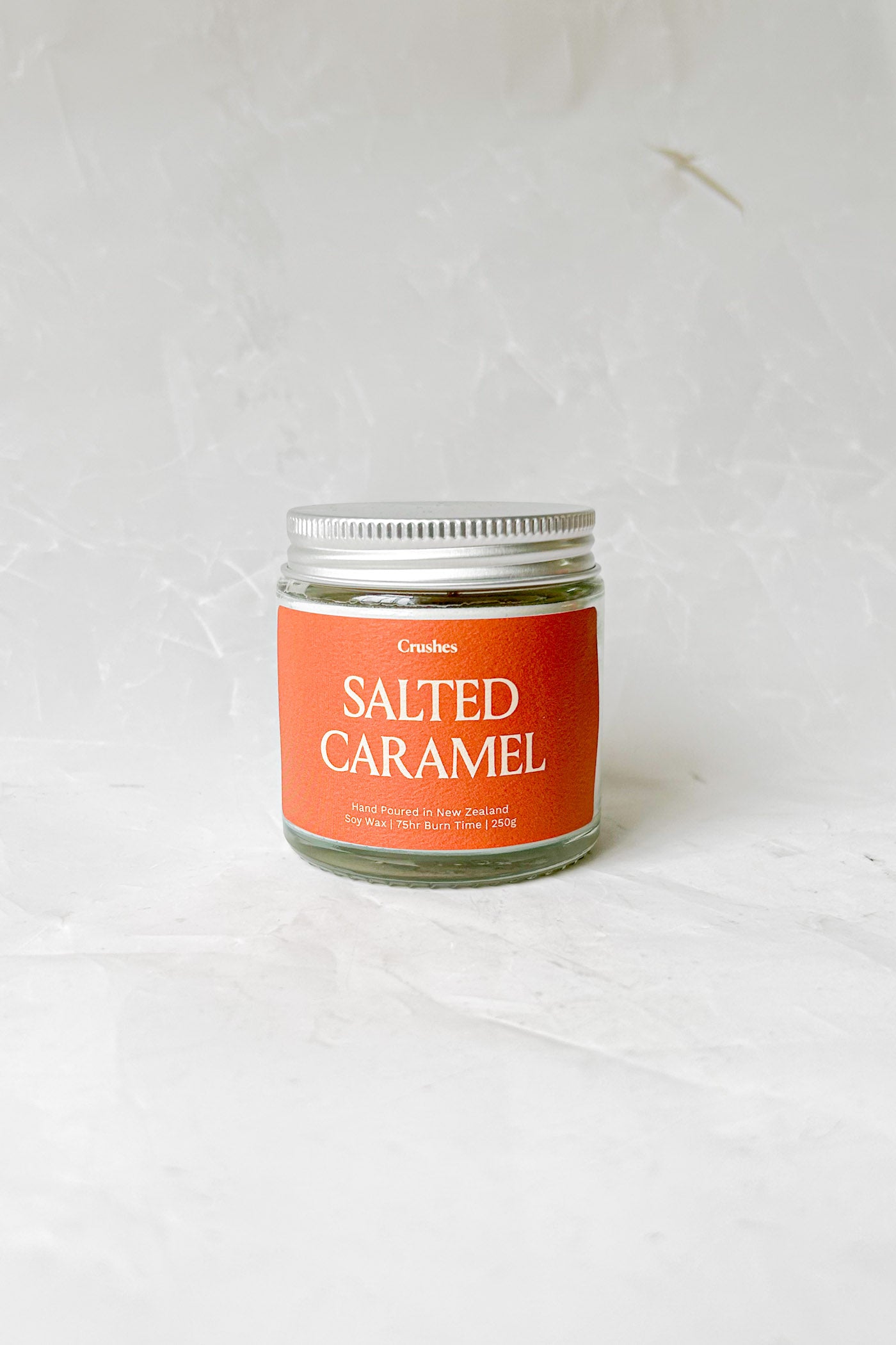 Salted Caramel Scented Soy Candle