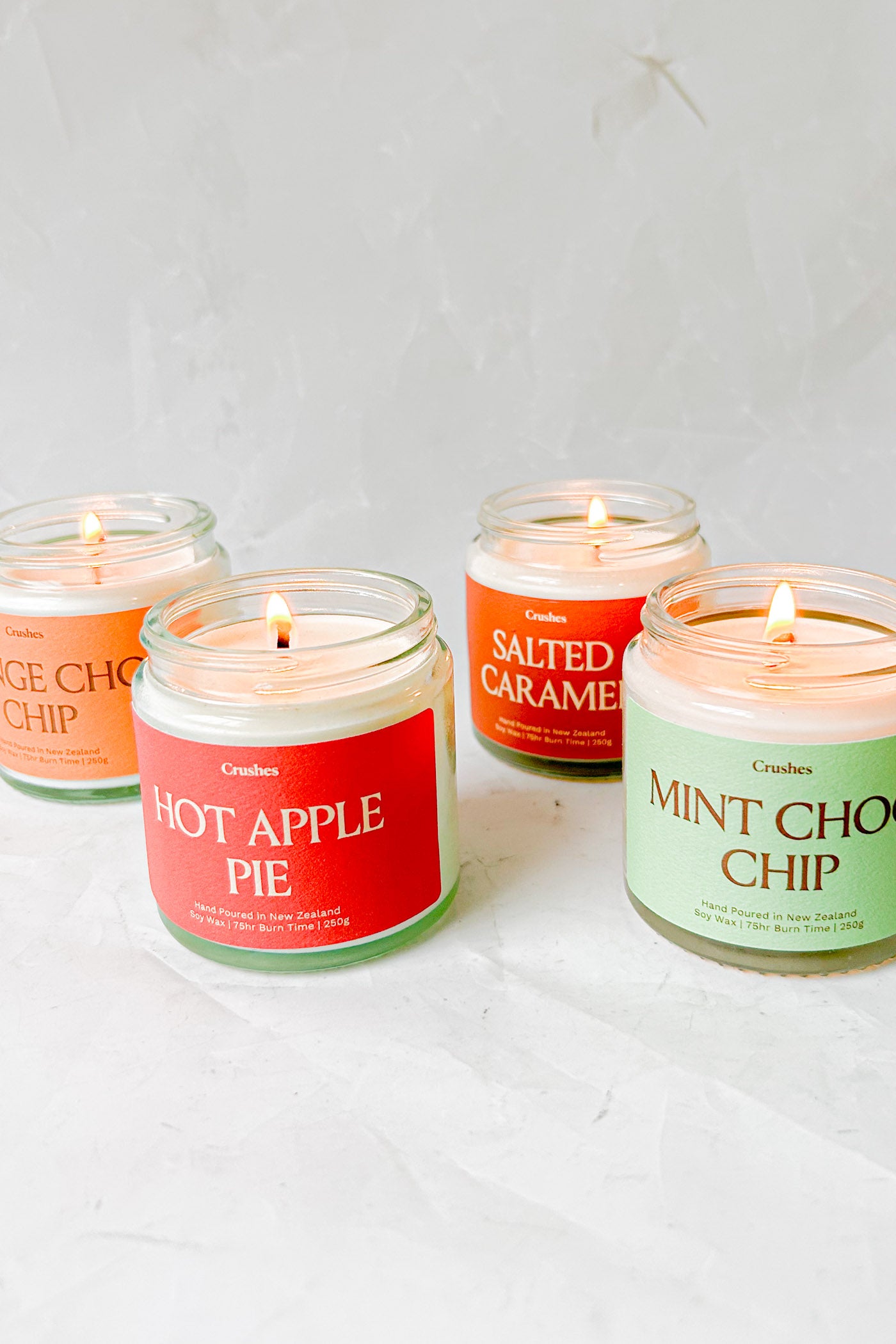 Hot Apple Pie Scented Soy Candle