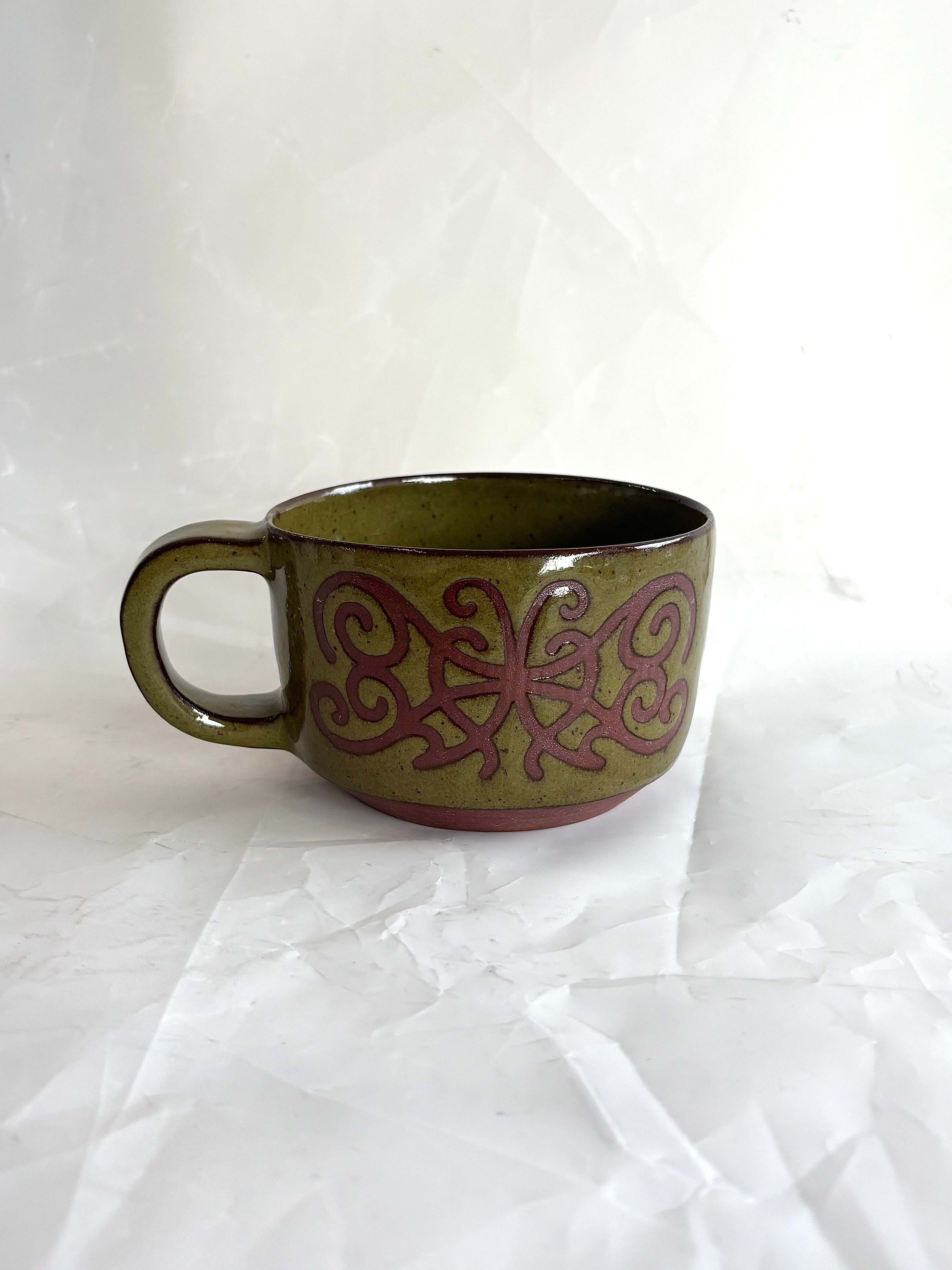 Butterfly Mugs - Green