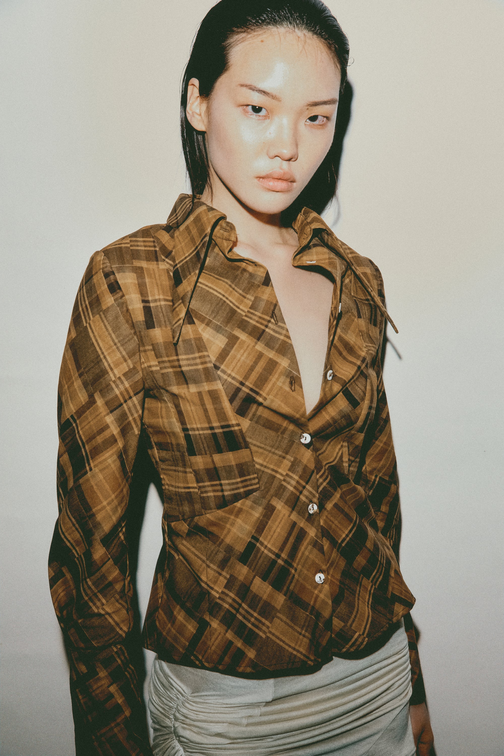 Tartan Tailored Shirt by Daf Nimkovsky