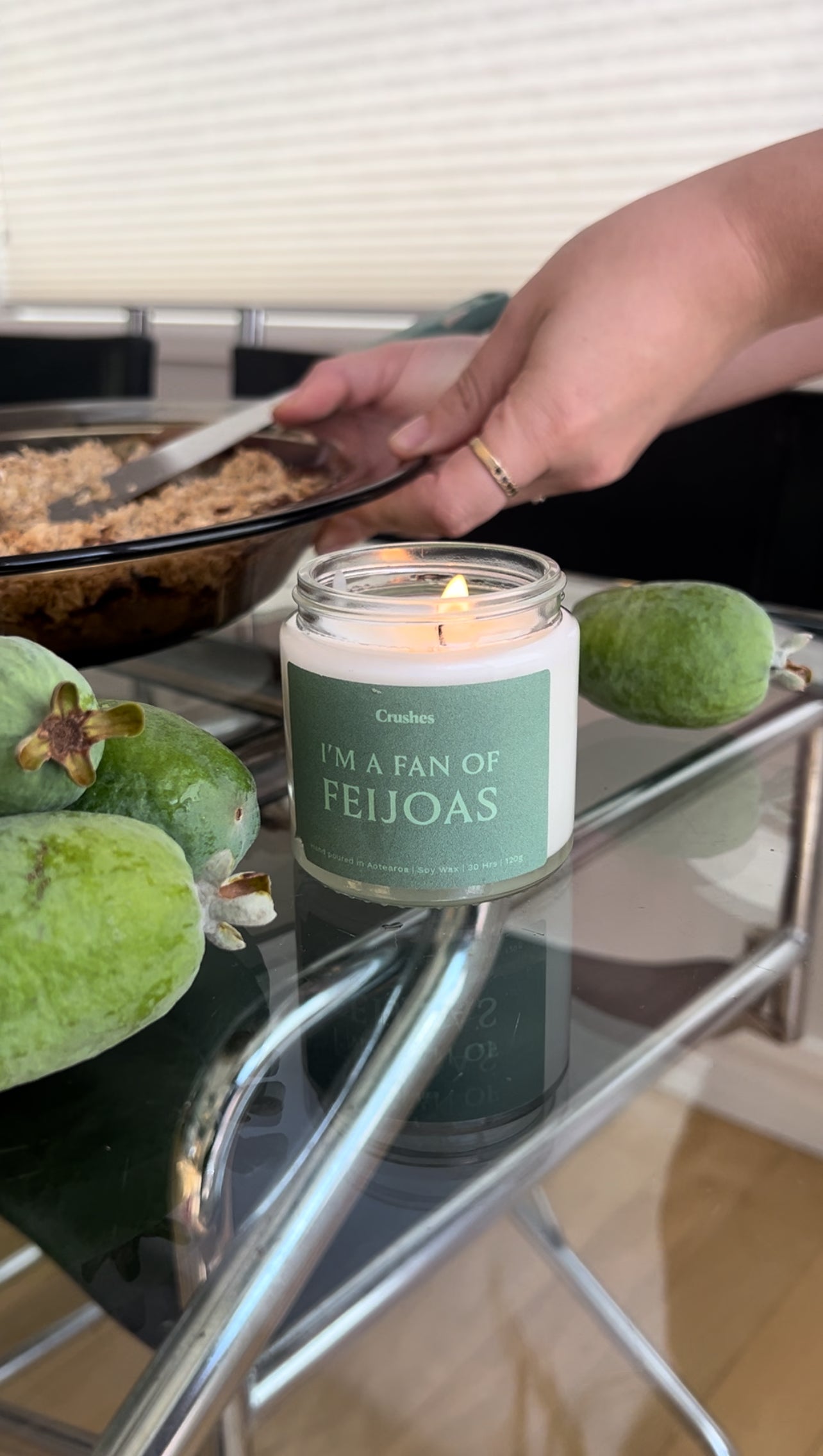Feijoa Candle *Winter Limited Edition*