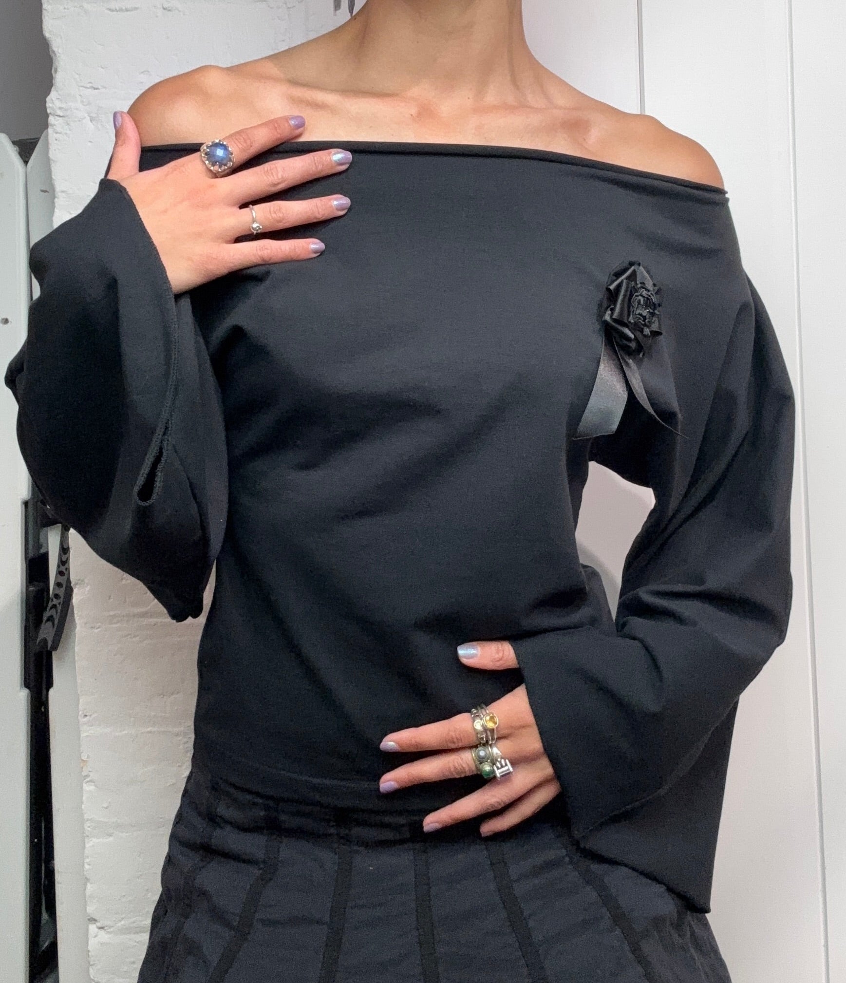 Rhoda Nunn Rosette Tee