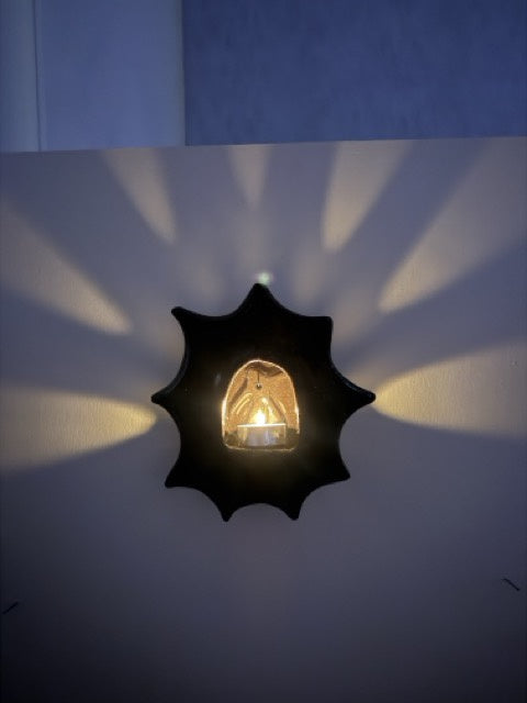 Starburst Ceramic Sconce