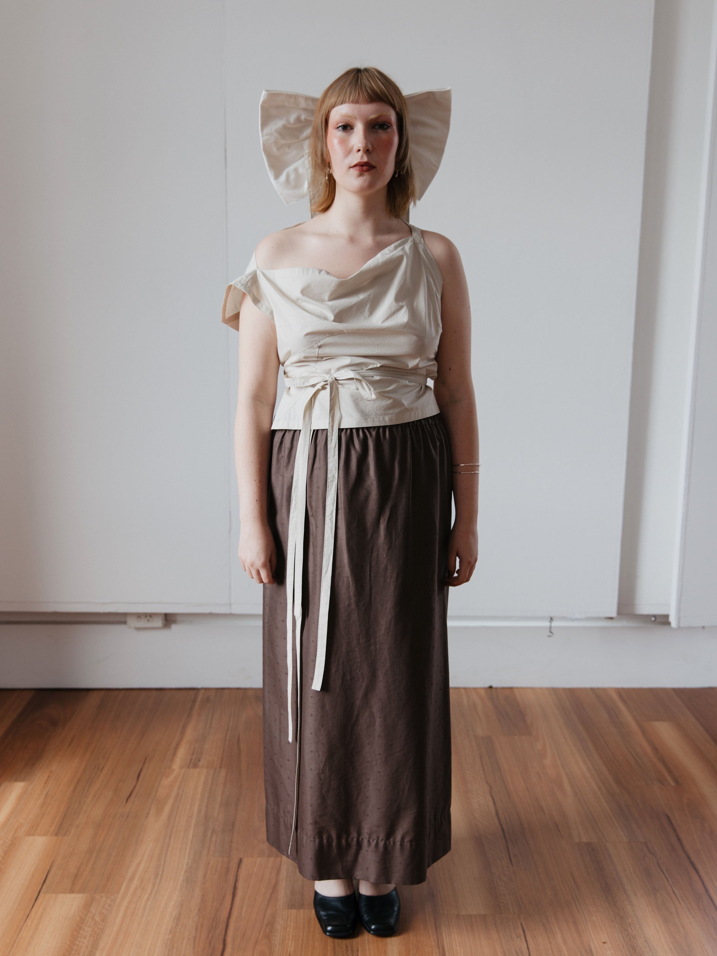 Caitlin Snell - 'Elsbeth Bow Skirt' Size 12-14