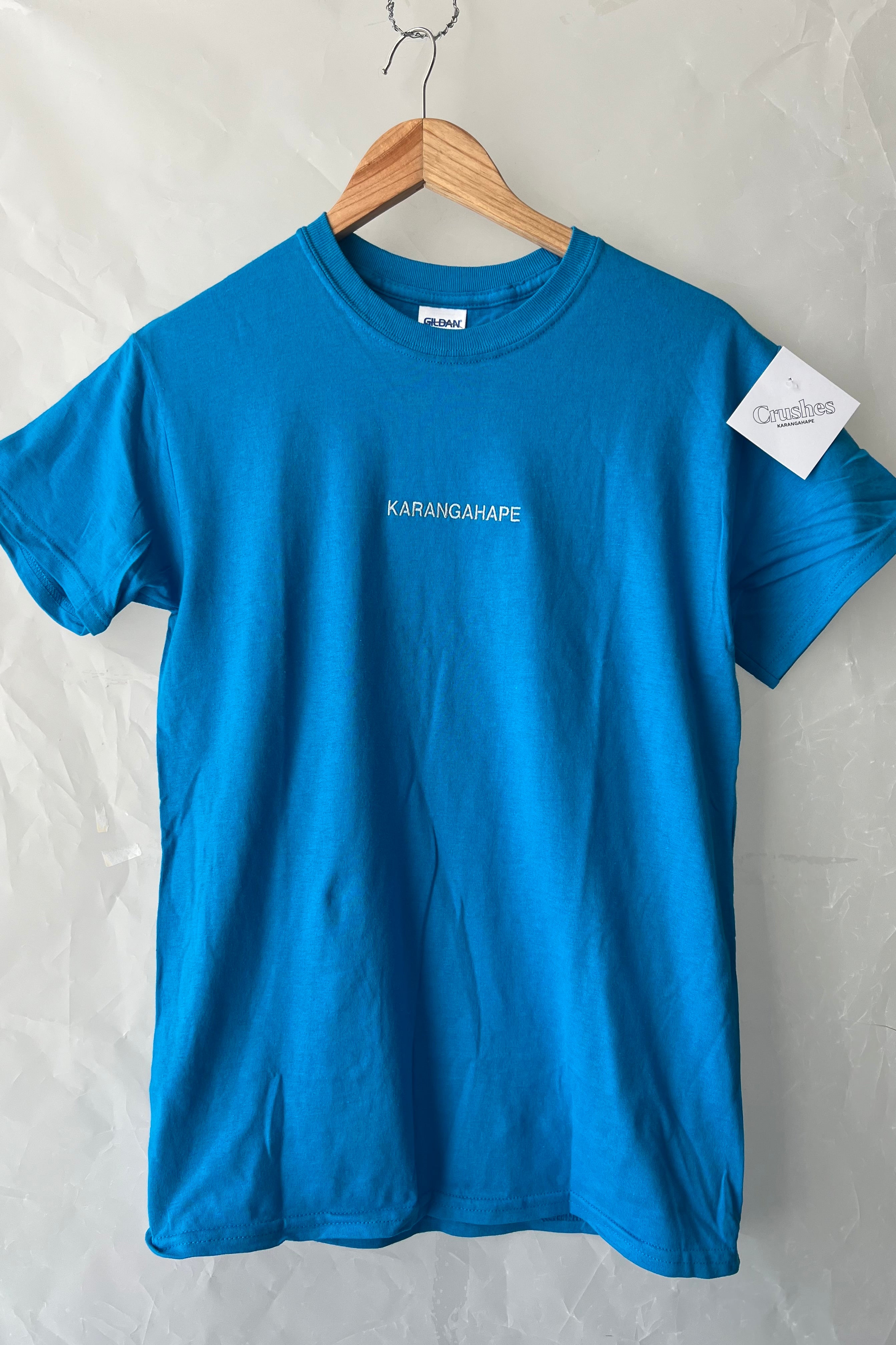 Blue "Let's Call K' Road Karangahape Again" Tee